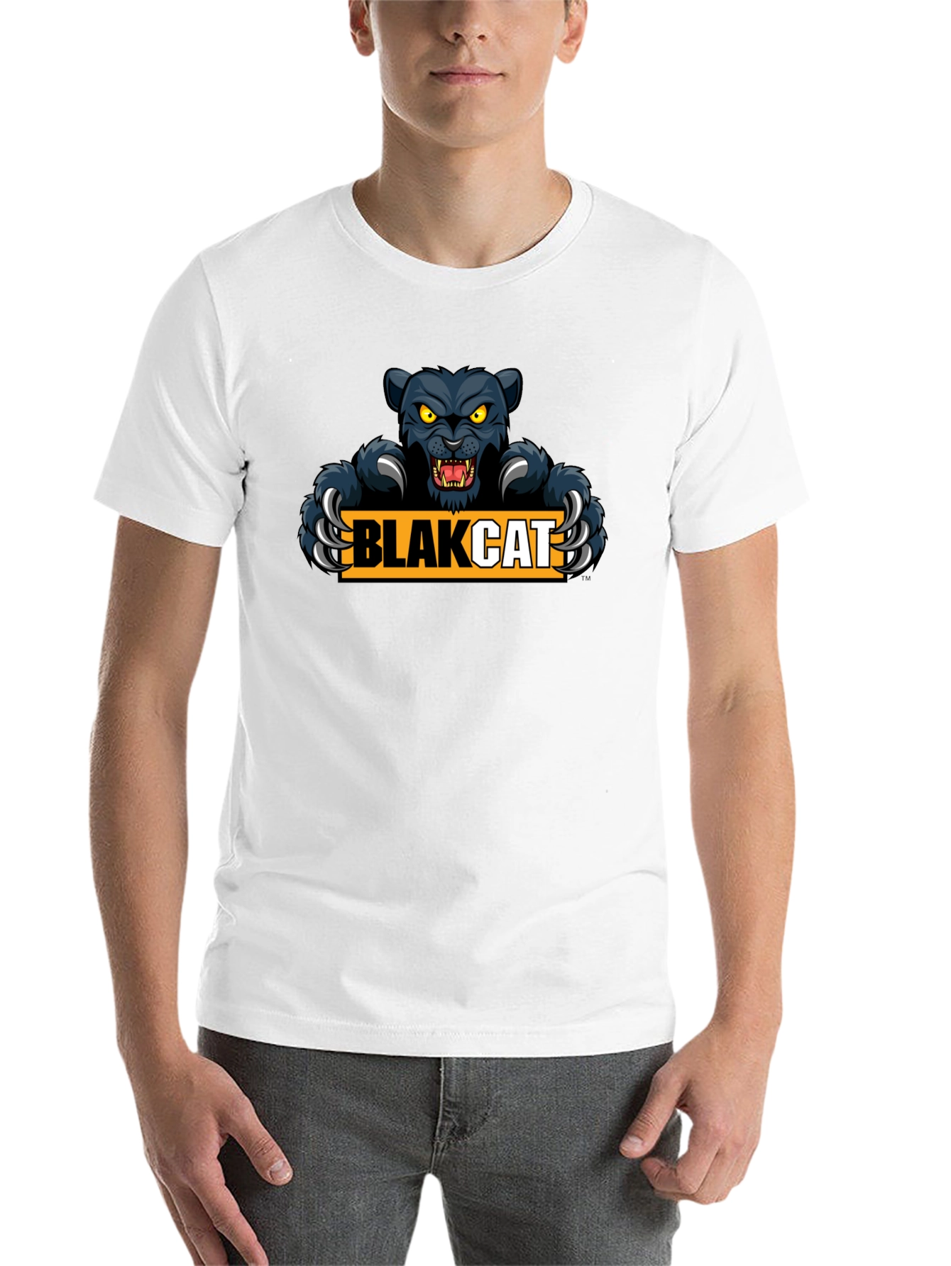 Black Blakcat Graphic T-Shirt view 14