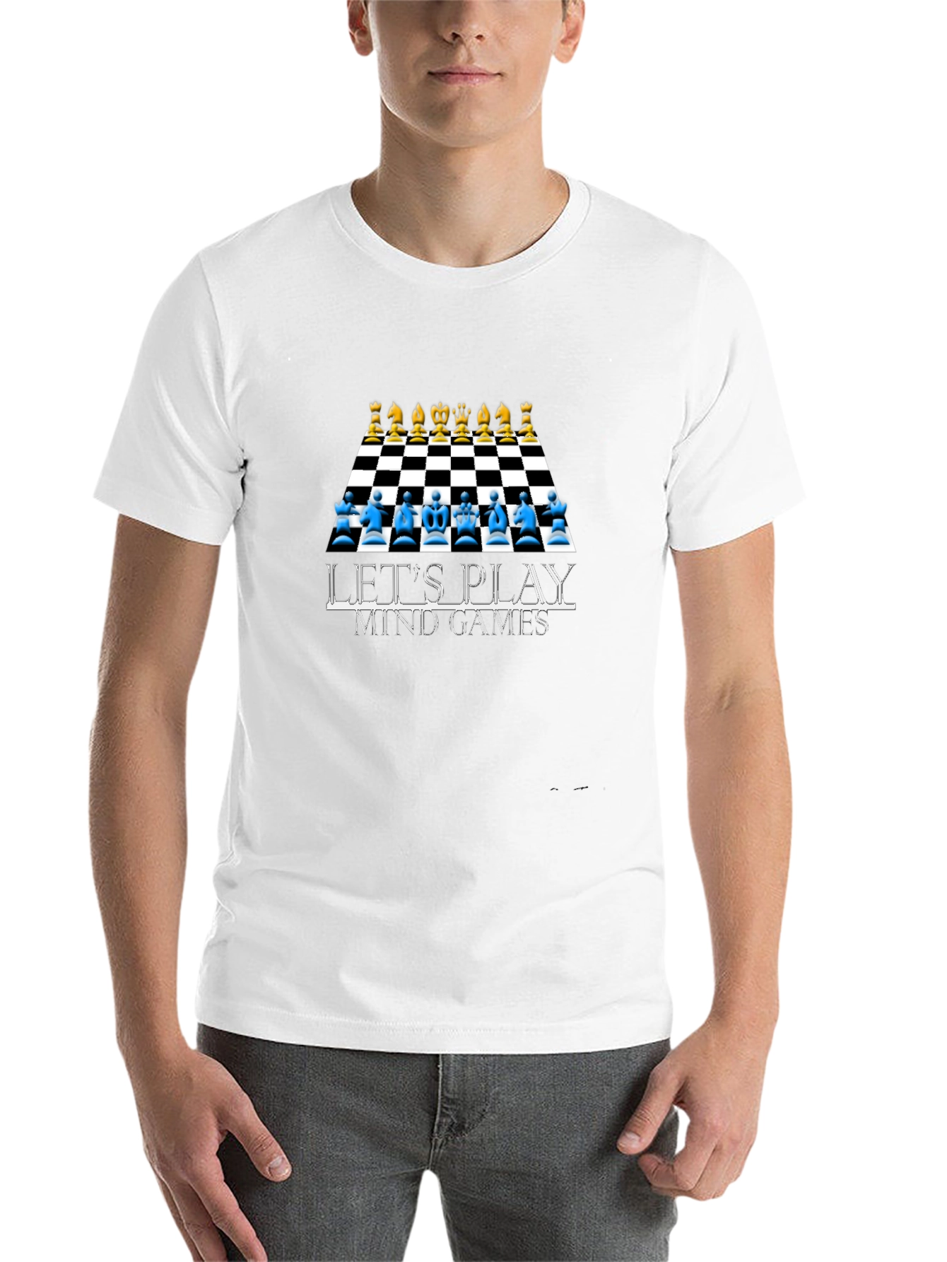 Black Mind Games Chess T-Shirt - Strategy & Style! view 14