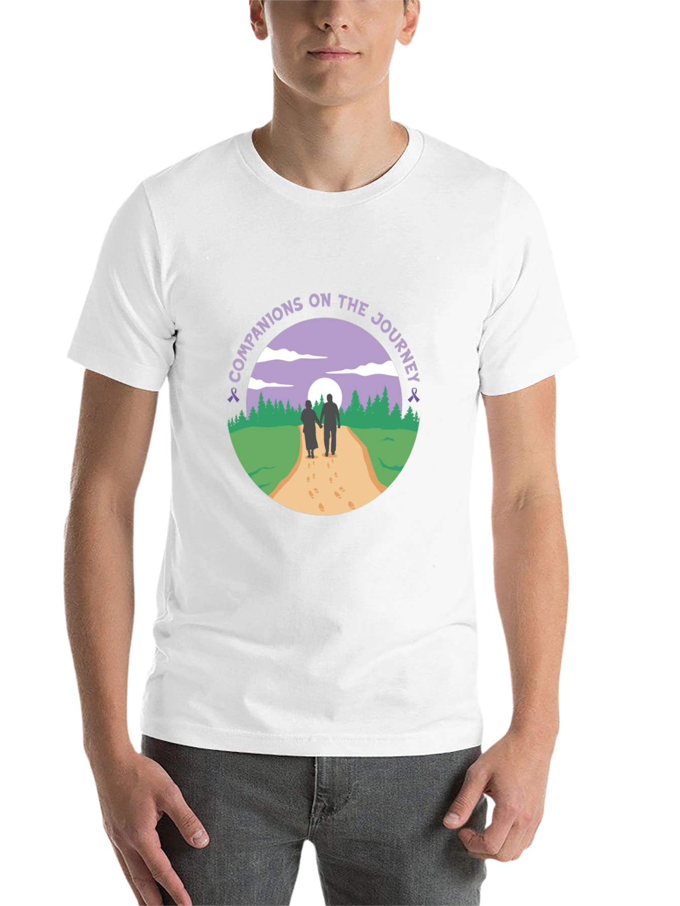 Black Companions on the Journey Graphic T-Shirt view 14