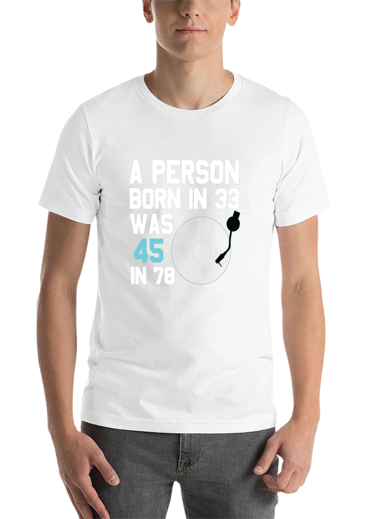Black Born in 33 Was 45 in 78 T-Shirt view 14