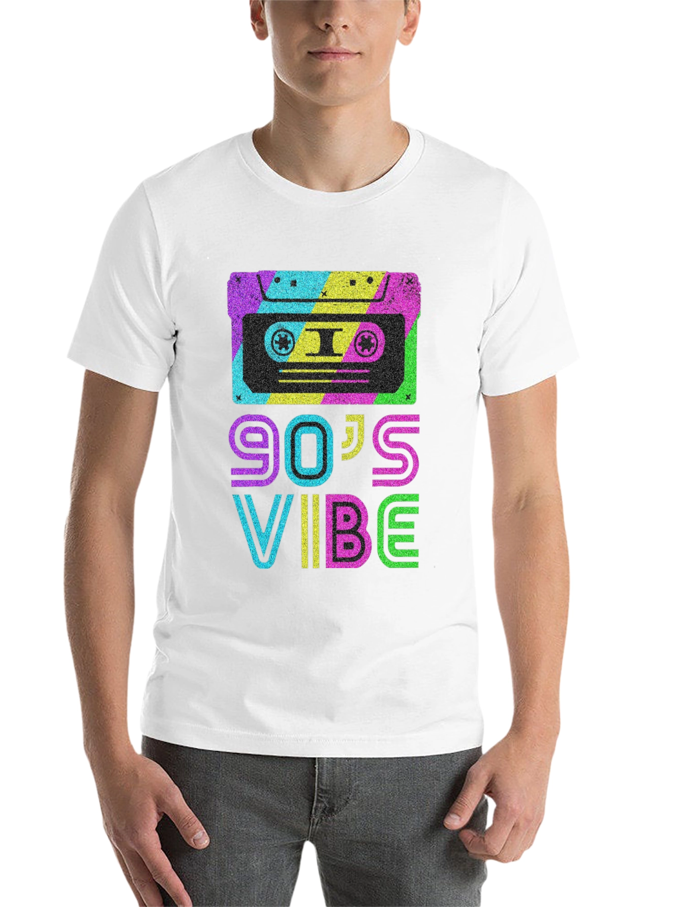 90's Vibe Retro Cassette T-Shirt - 14