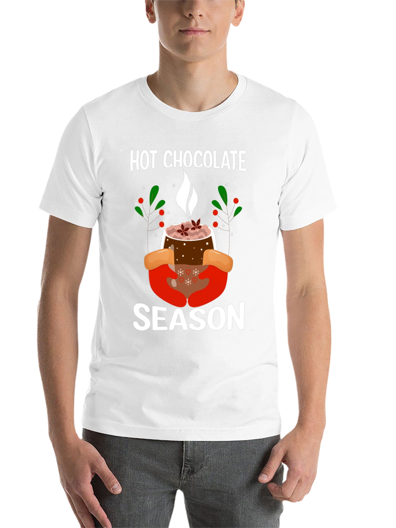 Black Hot Chocolate Season T-Shirt view 14