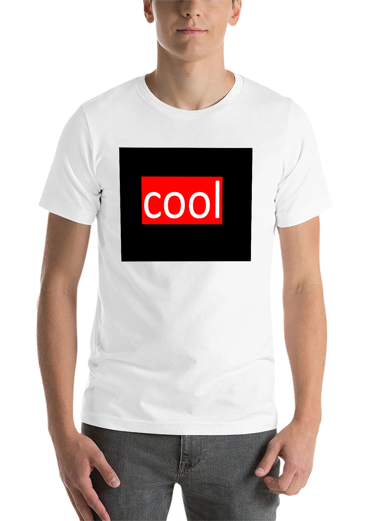Black Cool Graphic Tee - Black Casual T-Shirt view 14