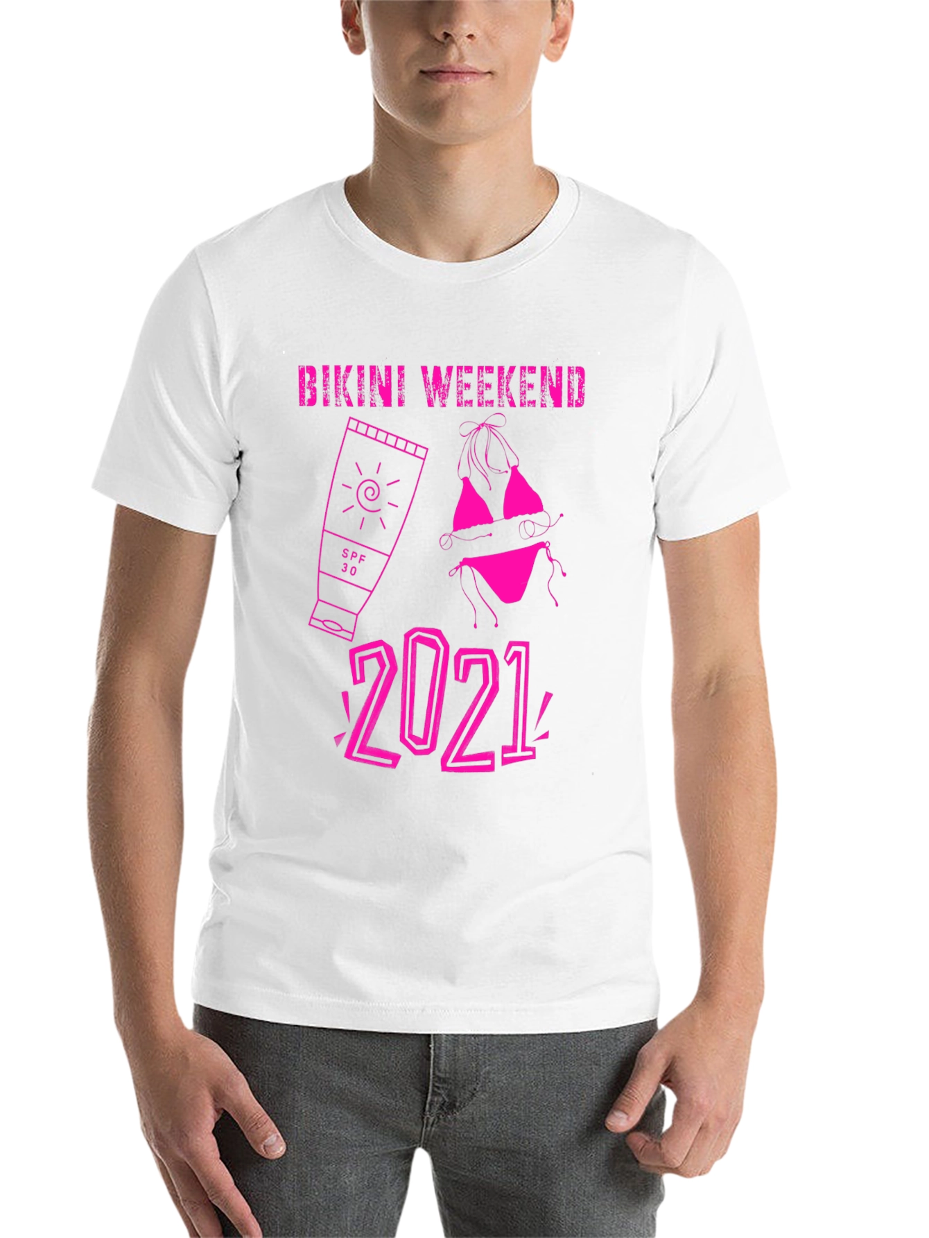 Black Bikini Weekend 2021 T-Shirt view 14