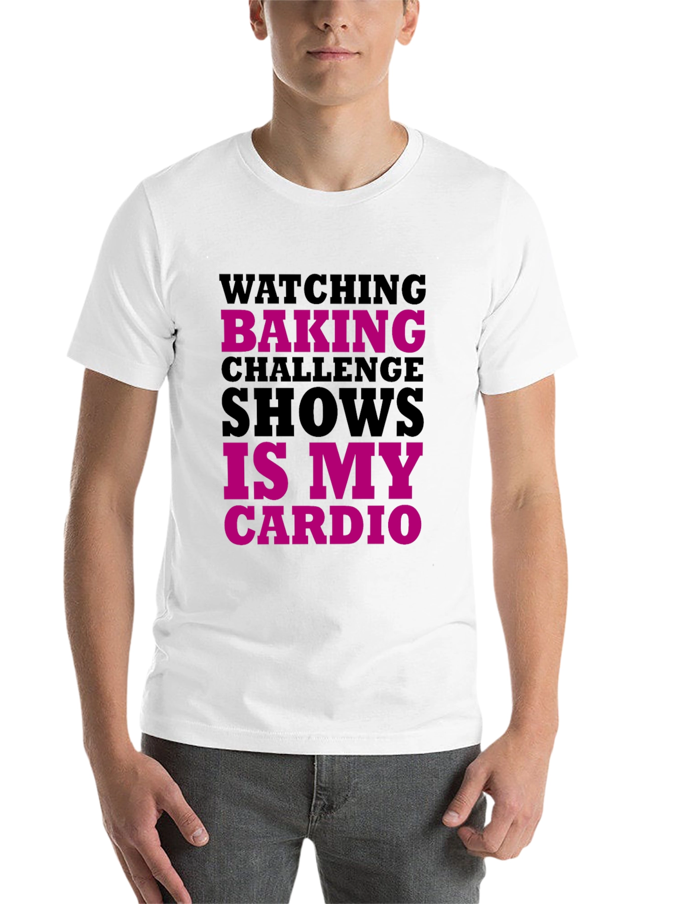 Black Baking Challenge Cardio Graphic Tee view 14