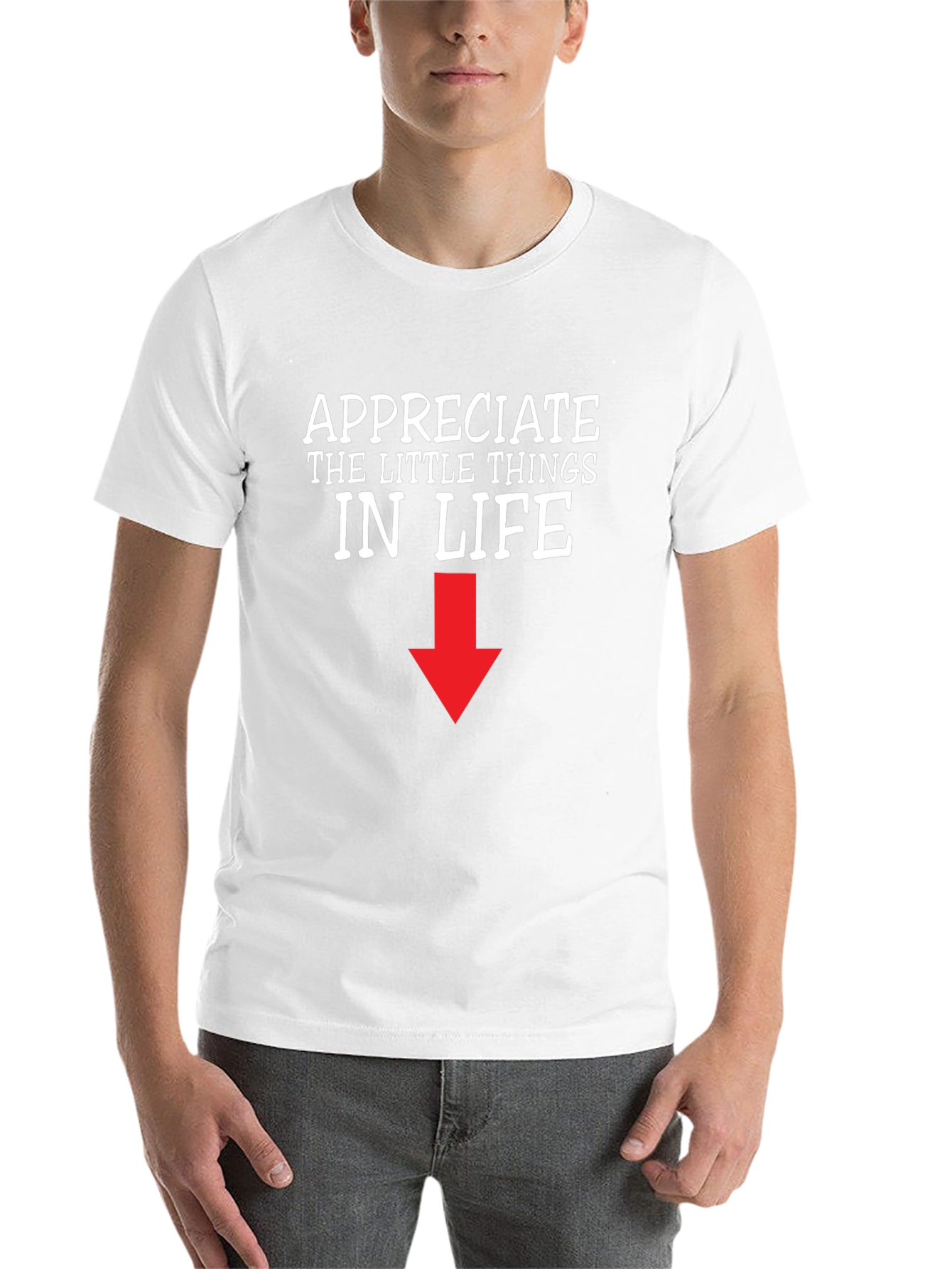 Black Appreciate the Little Things in Life T-Shirt view 14