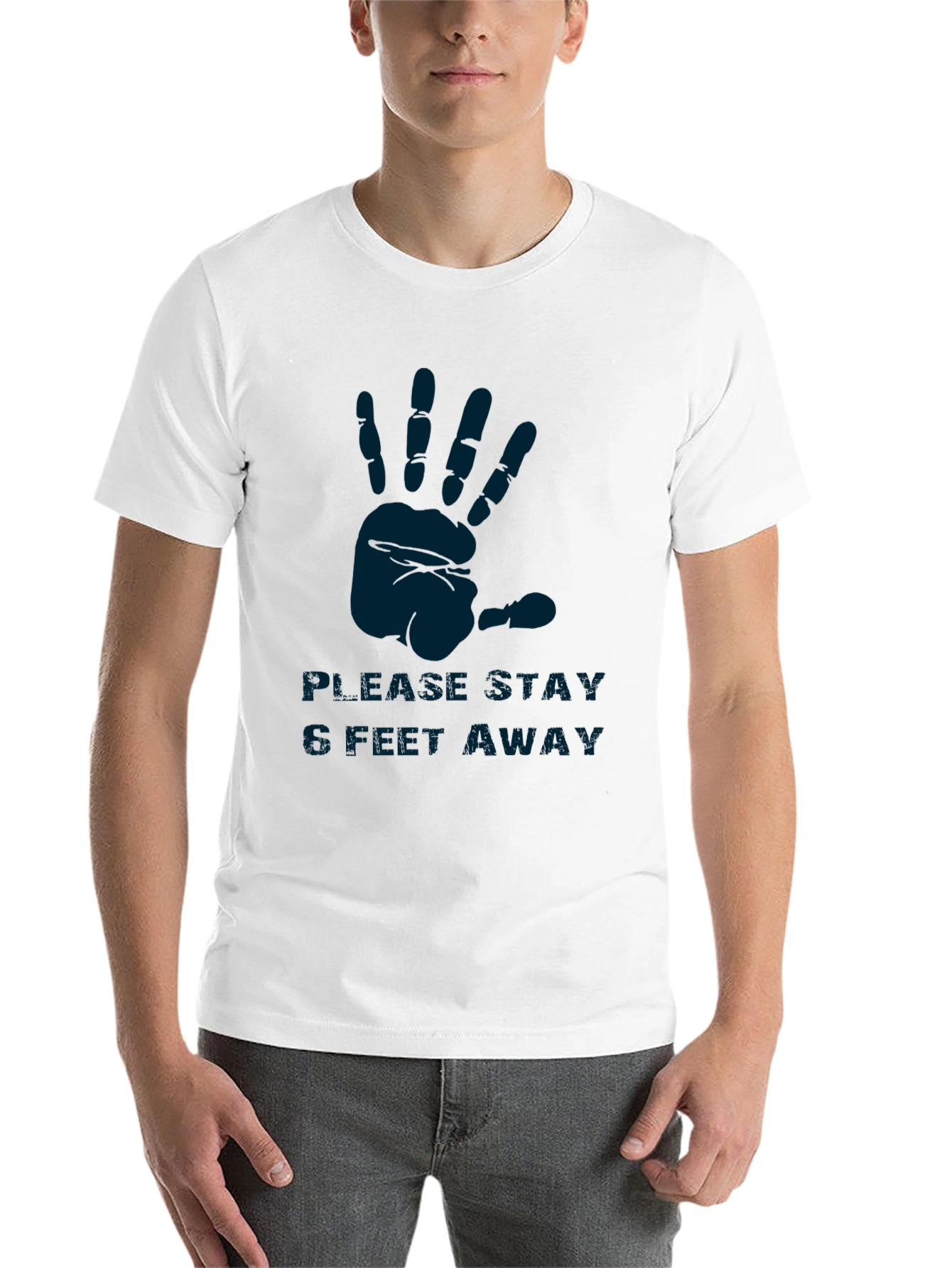 Social Distancing Tee - Stay 6 Feet Away - 14