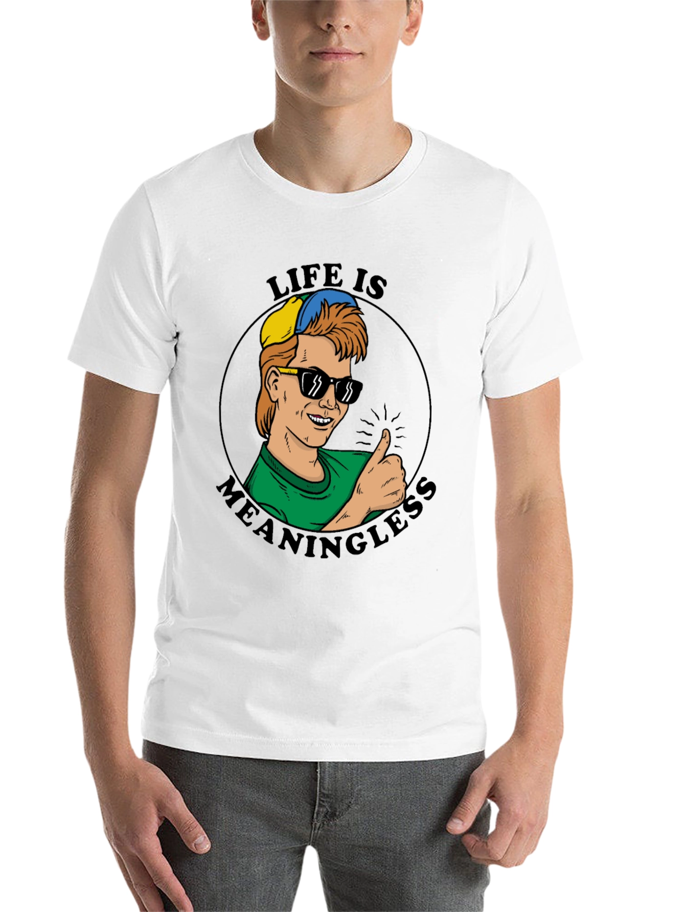 Black Life Is Meaningless T-Shirt view 14