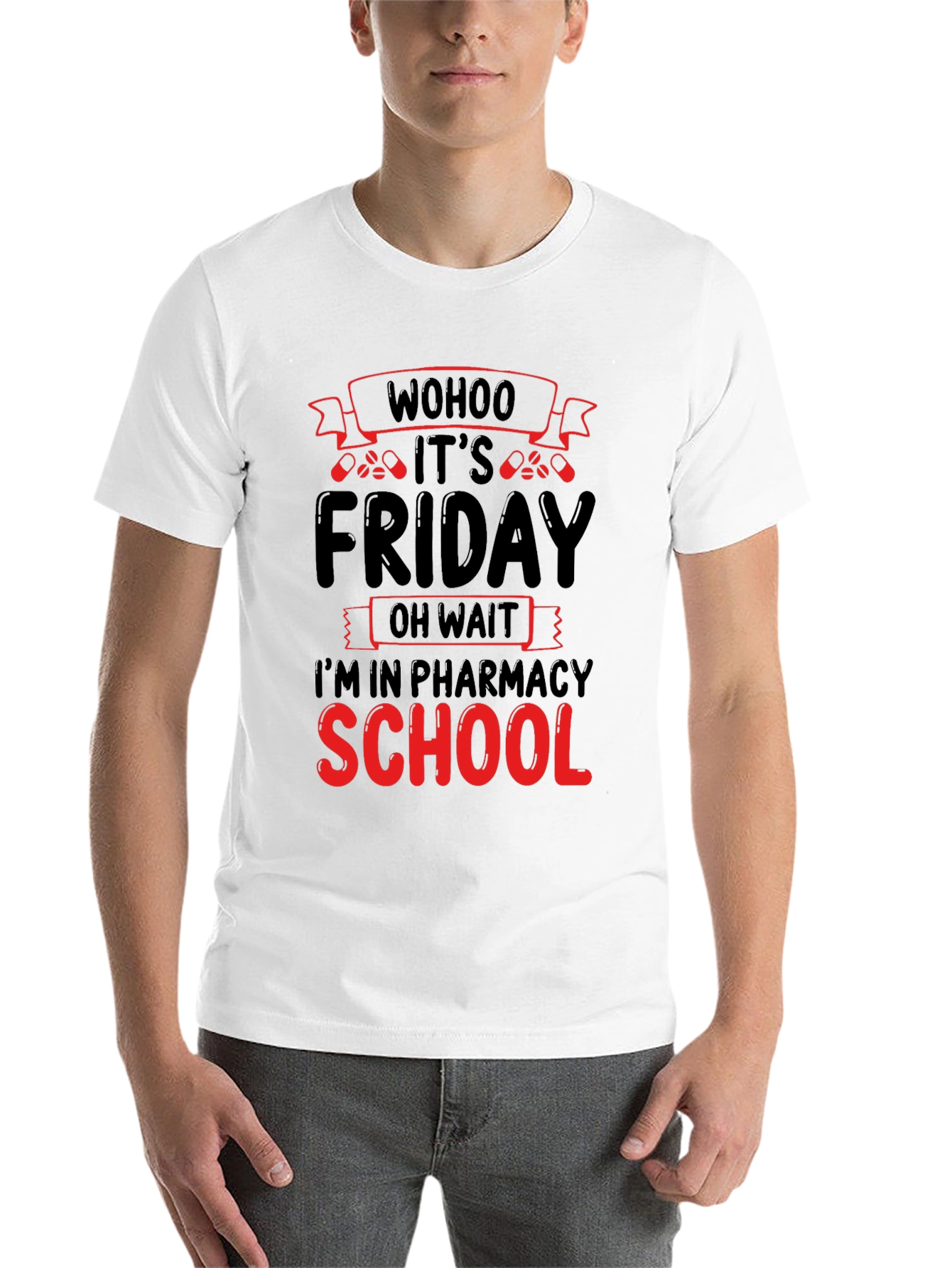 Black Pharmacy School Friday T-Shirt view 14