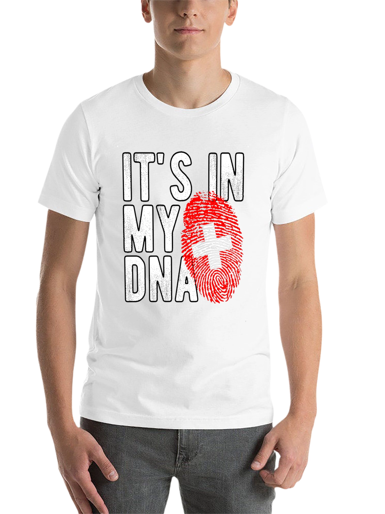 Black It's in My DNA Graphic T-Shirt view 14
