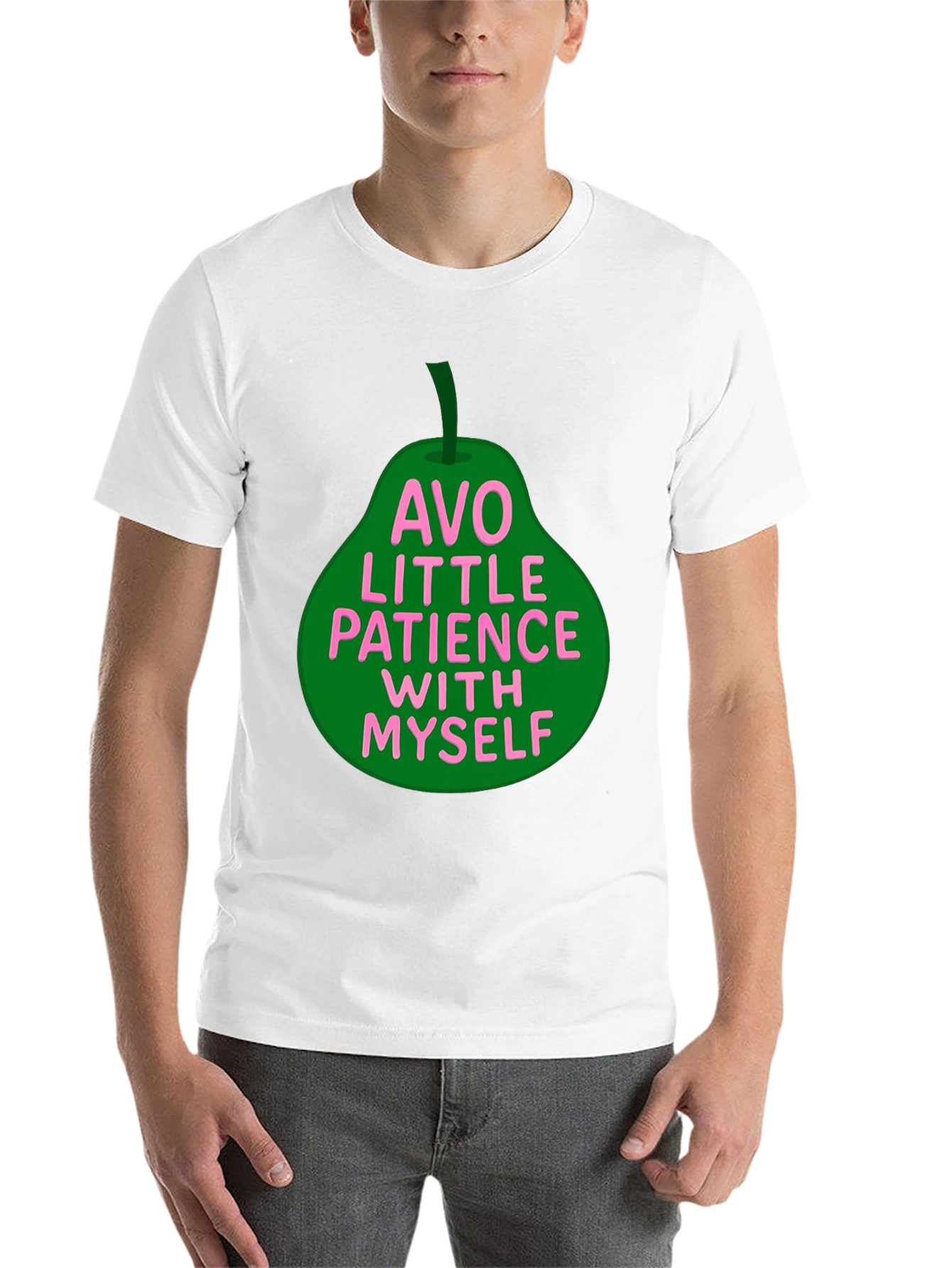 Black Avo Little Patience T-Shirt view 14