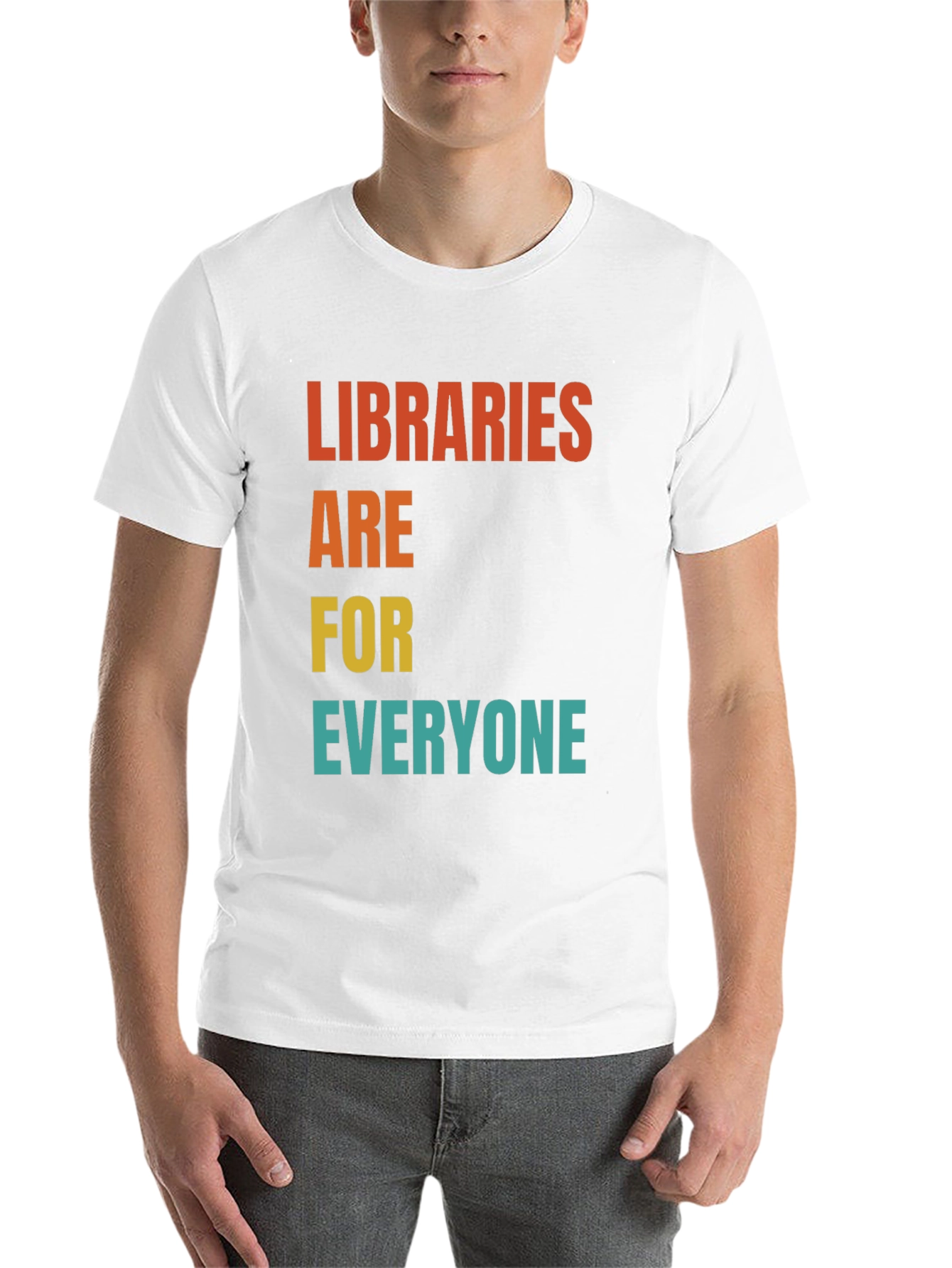Black Libraries Are For Everyone T-Shirt view 14