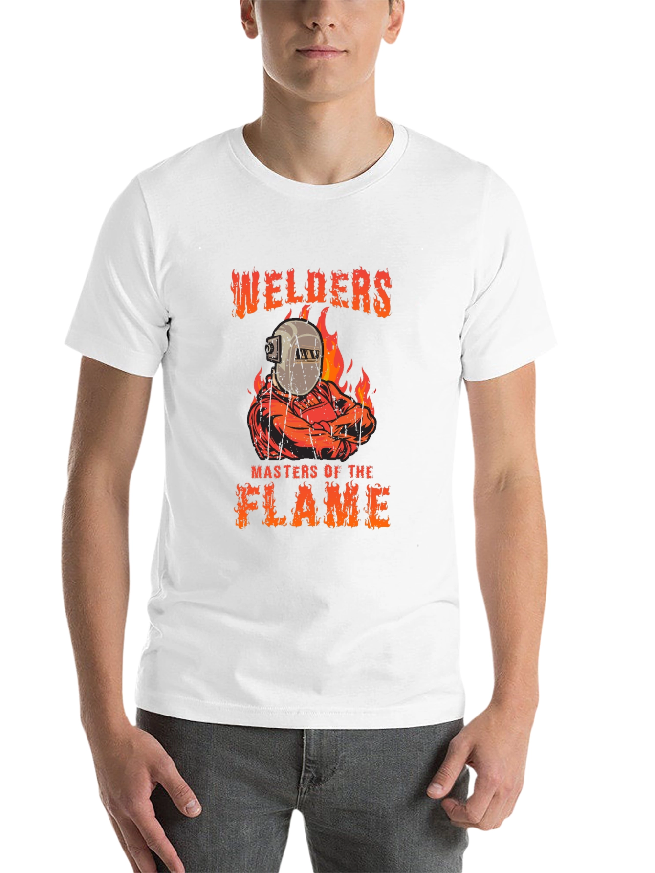 Black Welders Masters of the Flame Graphic T-Shirt view 14