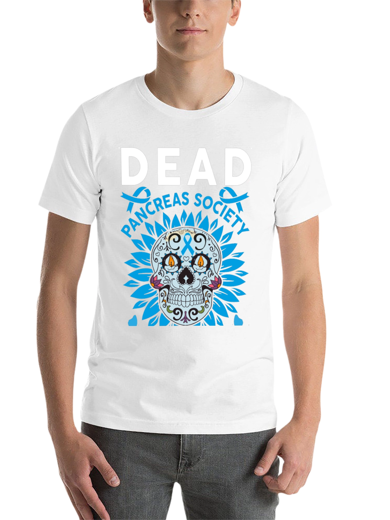 Black Dead Pancreas Society Graphic T-Shirt view 14