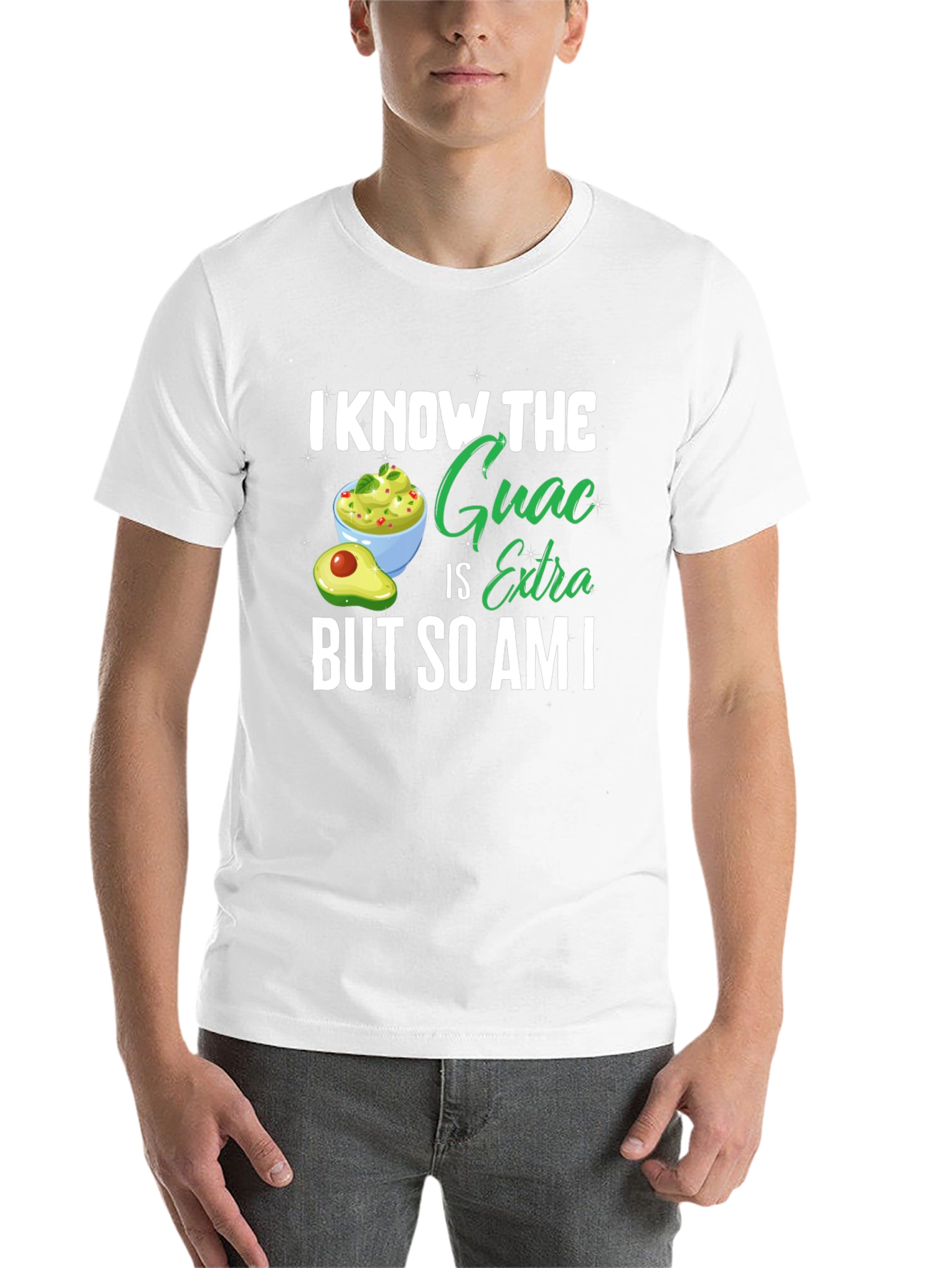 Black Guac Is Extra Tee - Avocado Lover's Shirt view 14