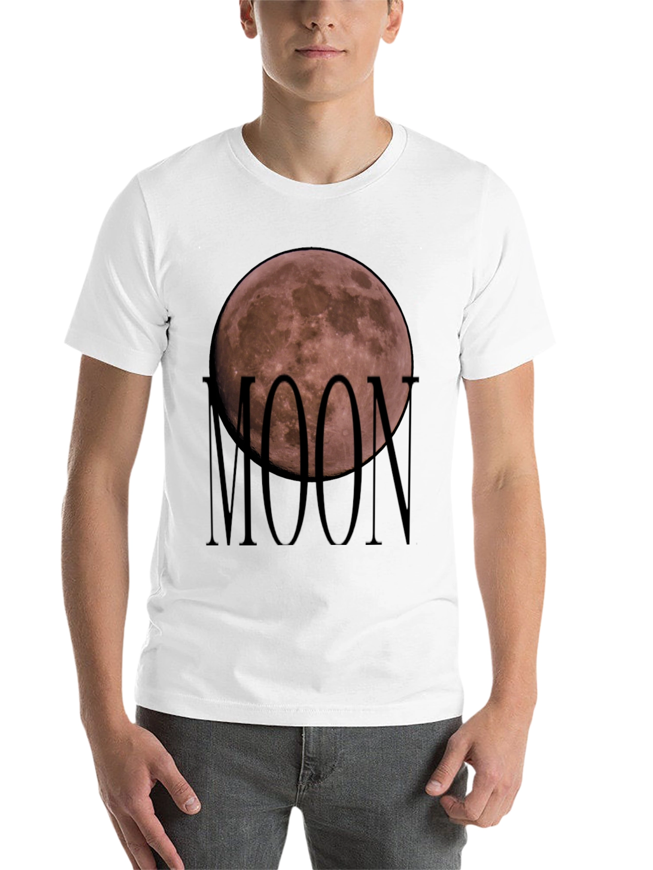 Black Moon Graphic T-Shirt - Soft Cotton Blend view 14