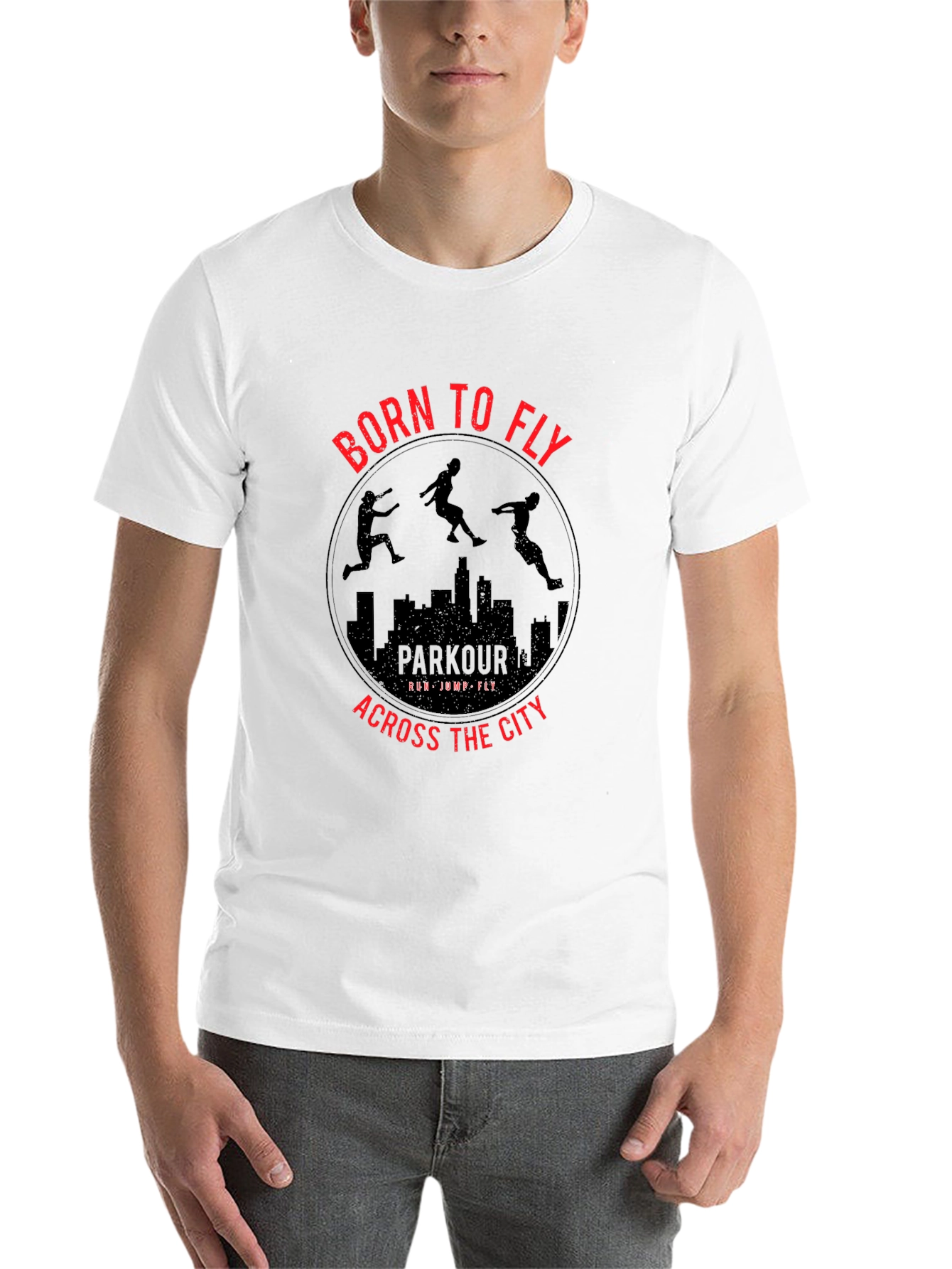 Born To Fly Parkour T-Shirt - City Edition - 14