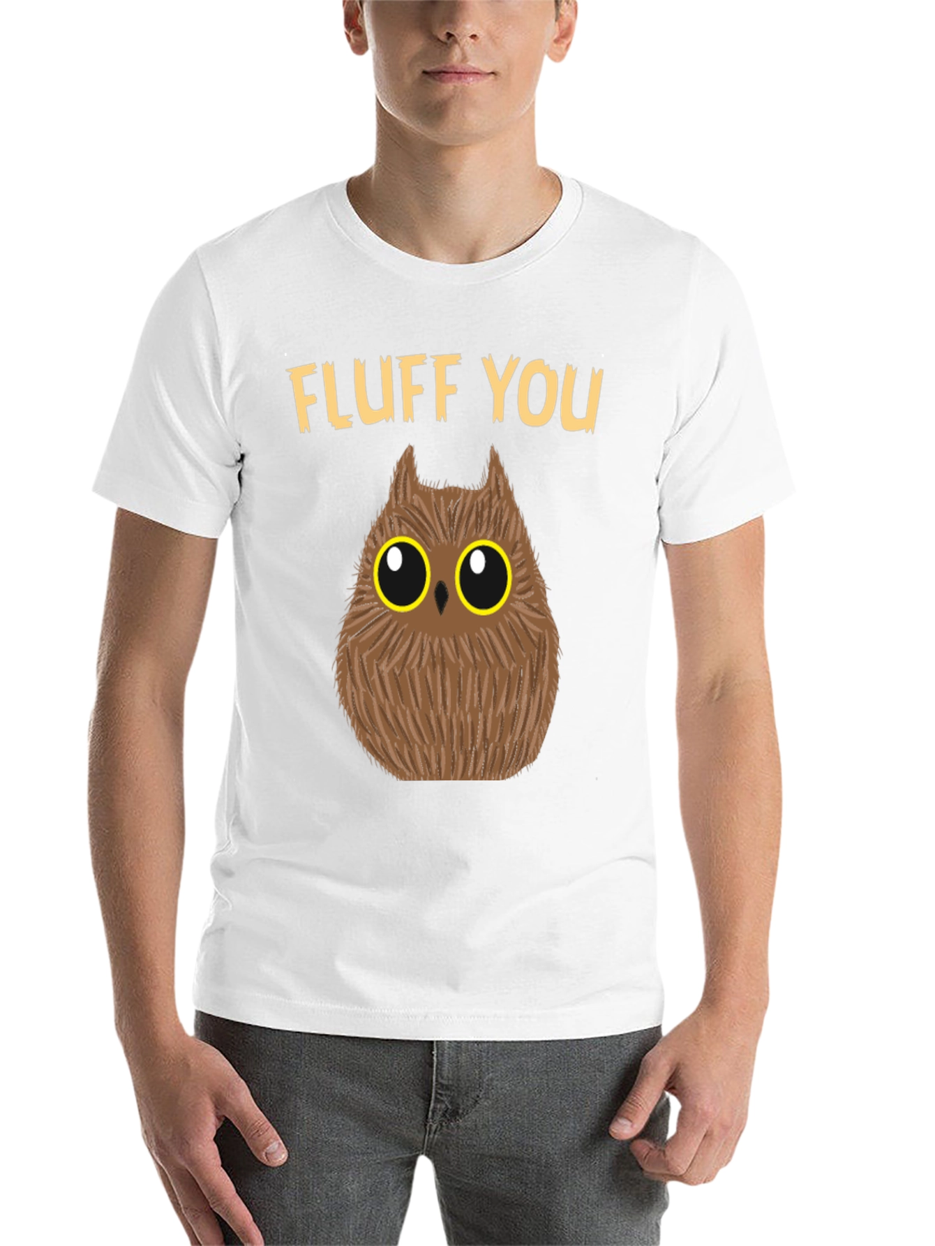Black Fluff You Owl Graphic Tee view 14