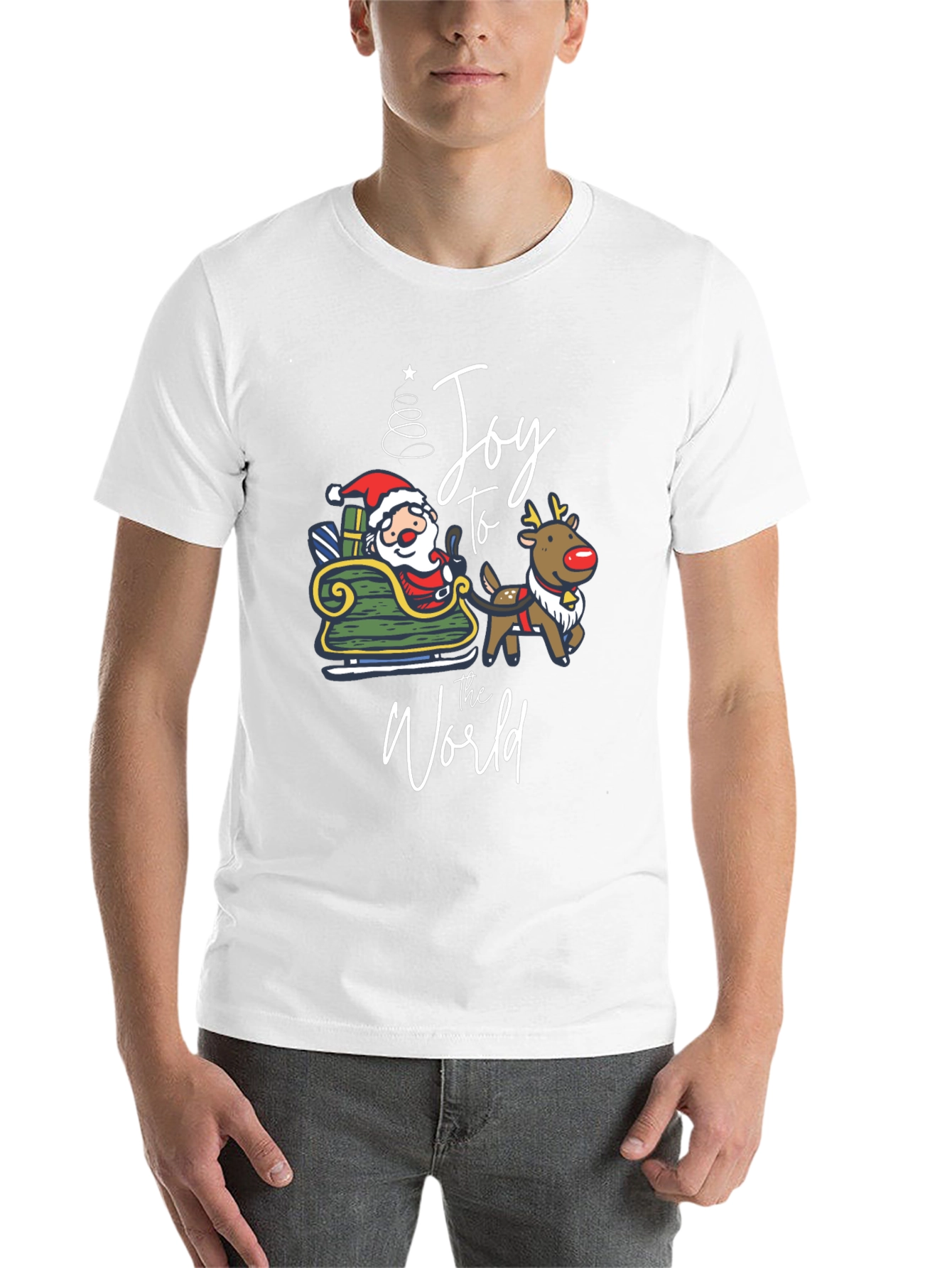 Joy To The World Christmas T-Shirt - 14