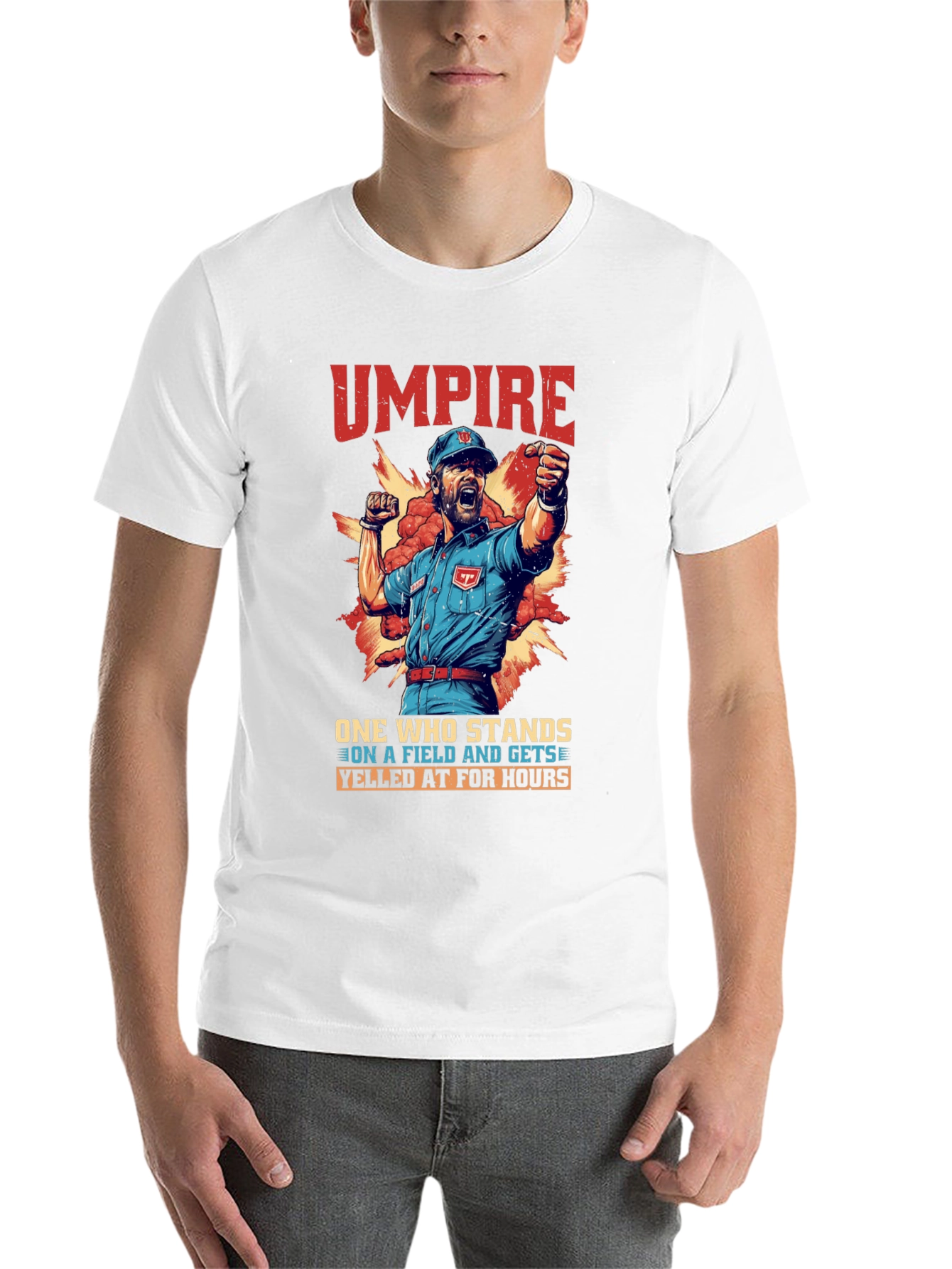 Black Umpire Yelled At For Hours Graphic Tee view 14