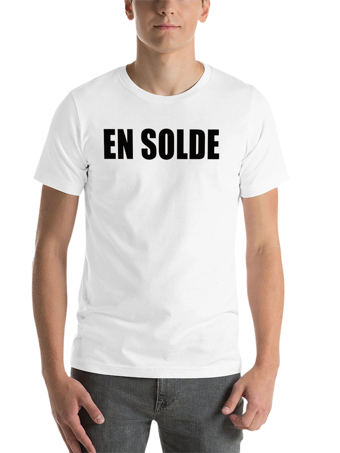 Black En Solde Black Graphic T-Shirt view 14