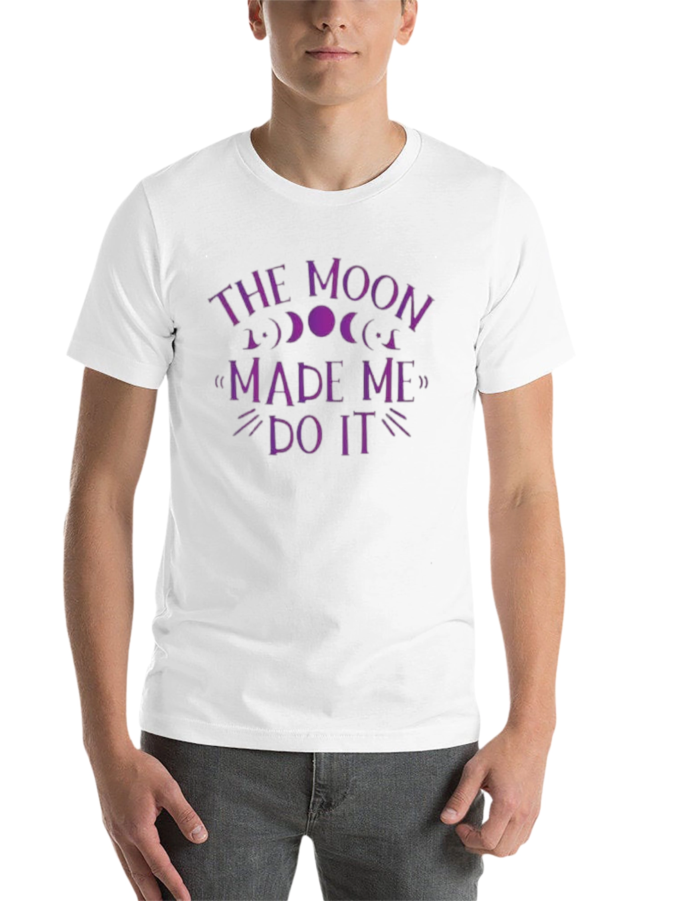 Black The Moon Made Me Do It Graphic Tee view 14