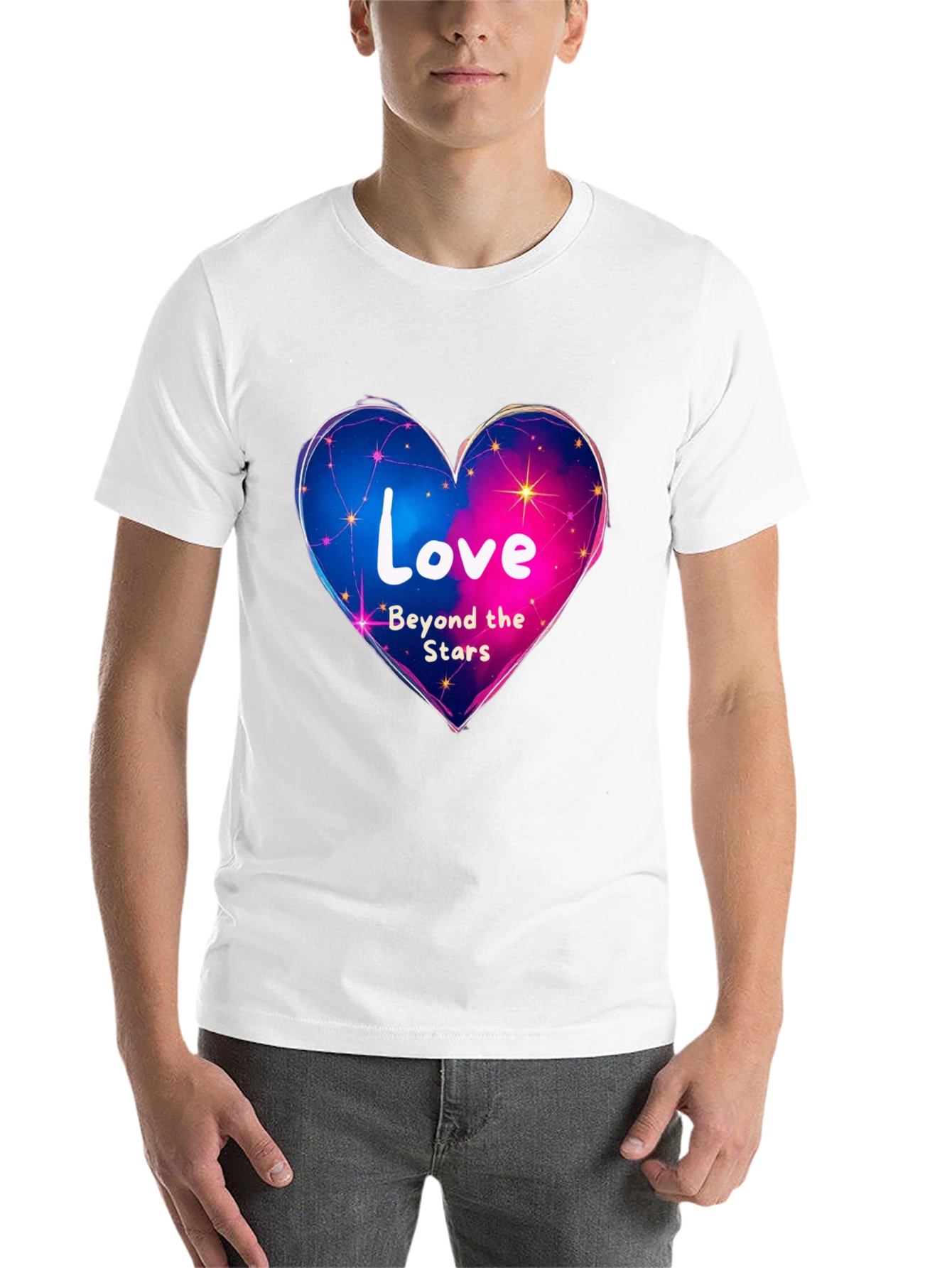 Black Love Beyond the Stars Graphic Tee view 14