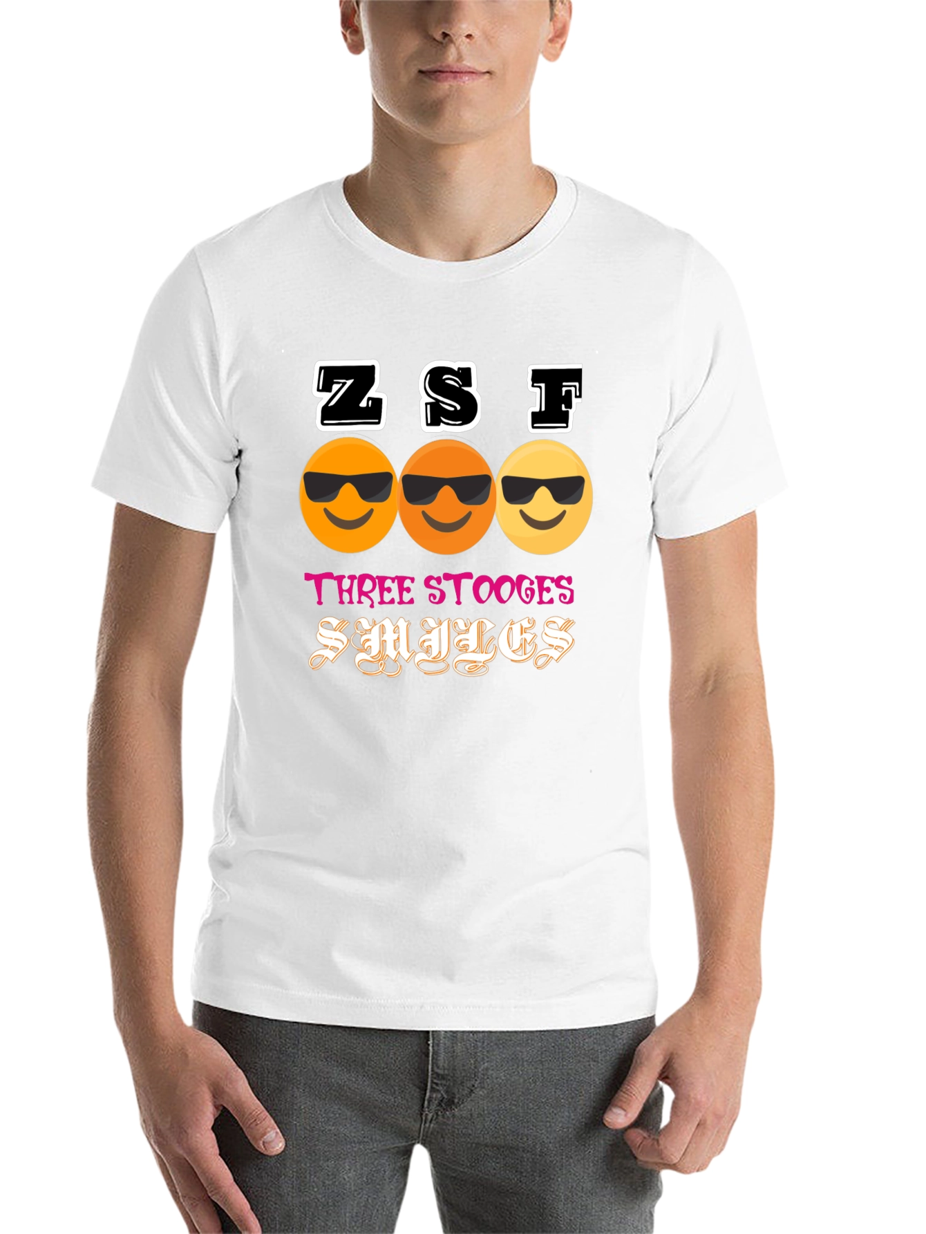 ZSF Three Stooges Smiles T-Shirt - 14
