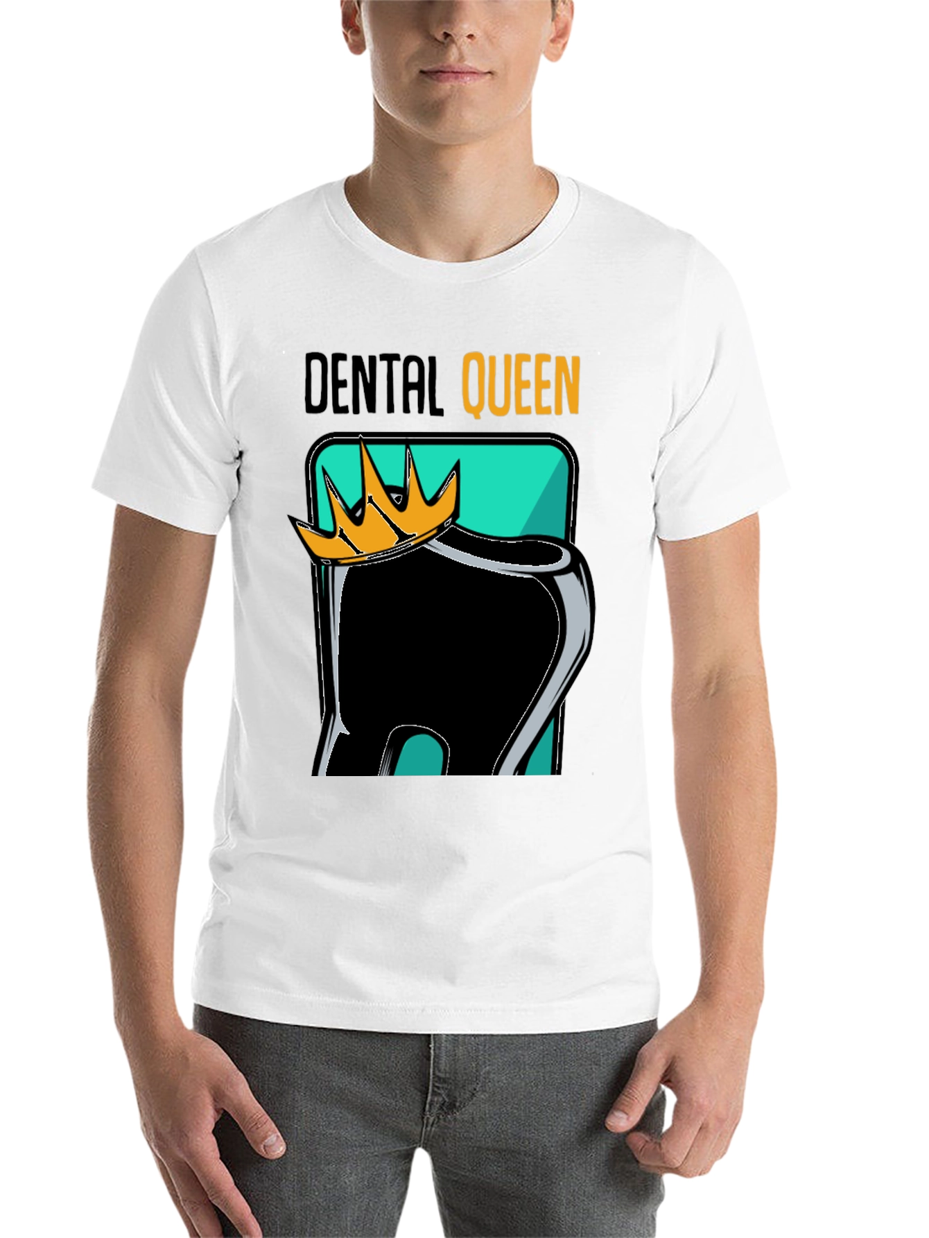 Black Dental Queen Black Graphic Tee view 14