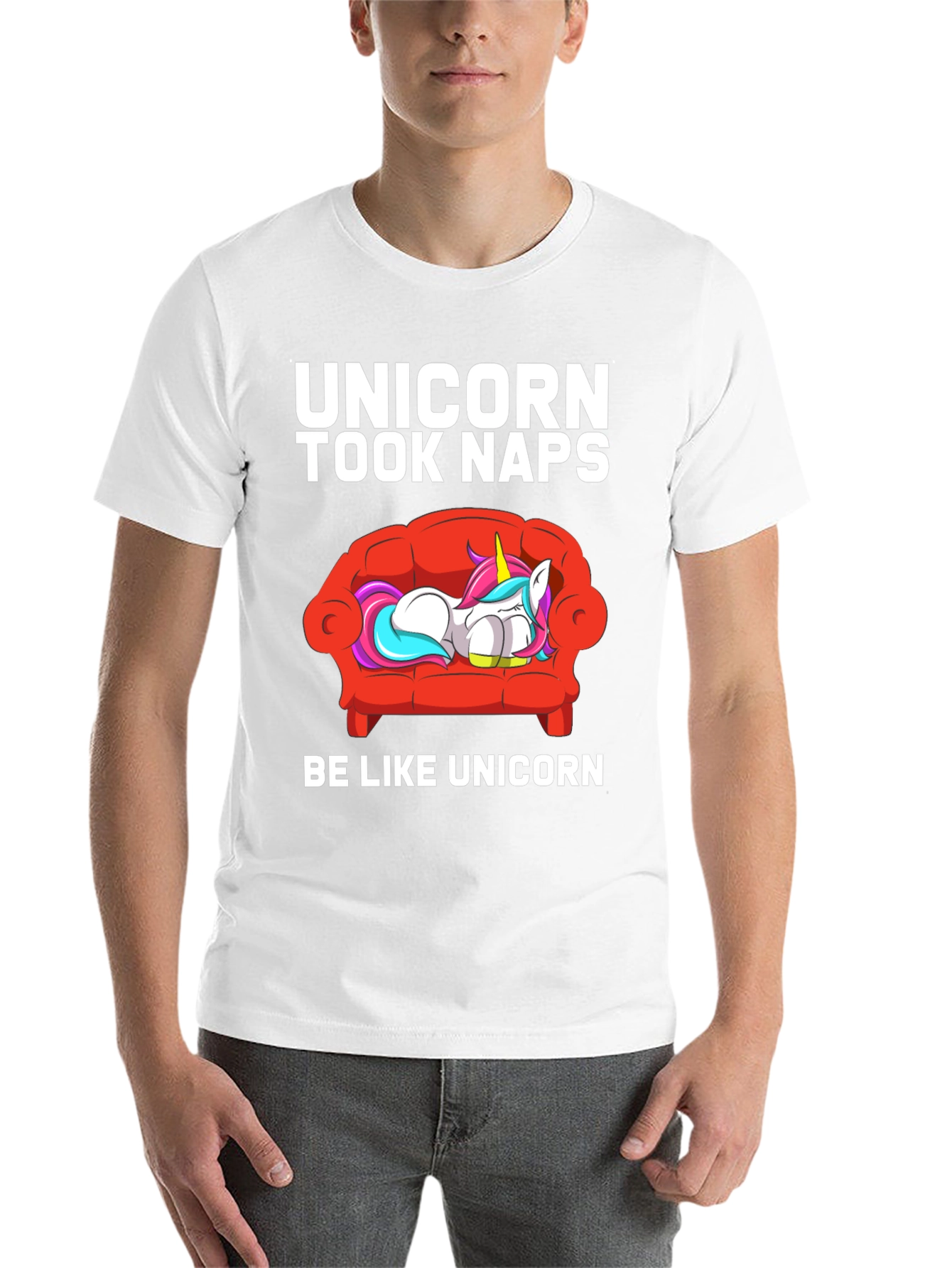 Black Unicorn Took Naps T-Shirt view 14