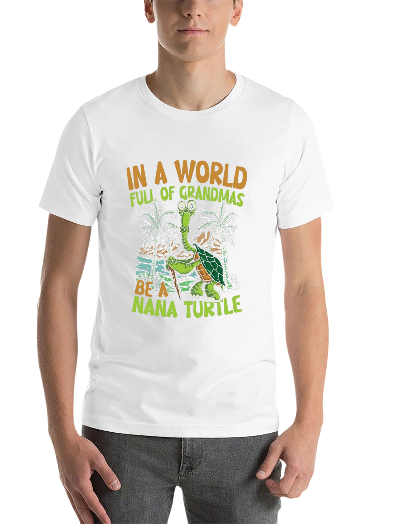 Black Nana Turtle T-Shirt view 14