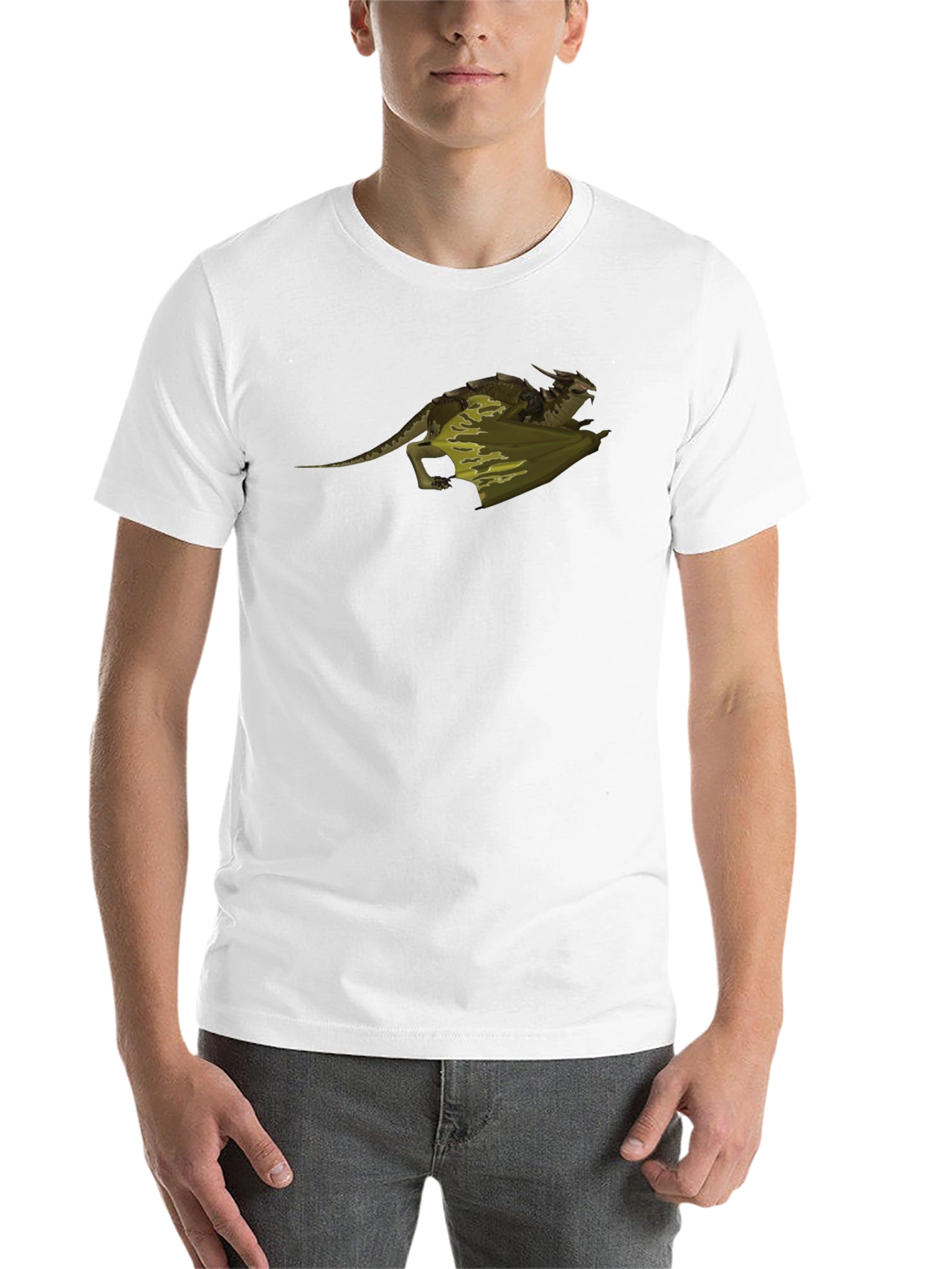 Black Dragon Camo Graphic T-Shirt | Black view 14