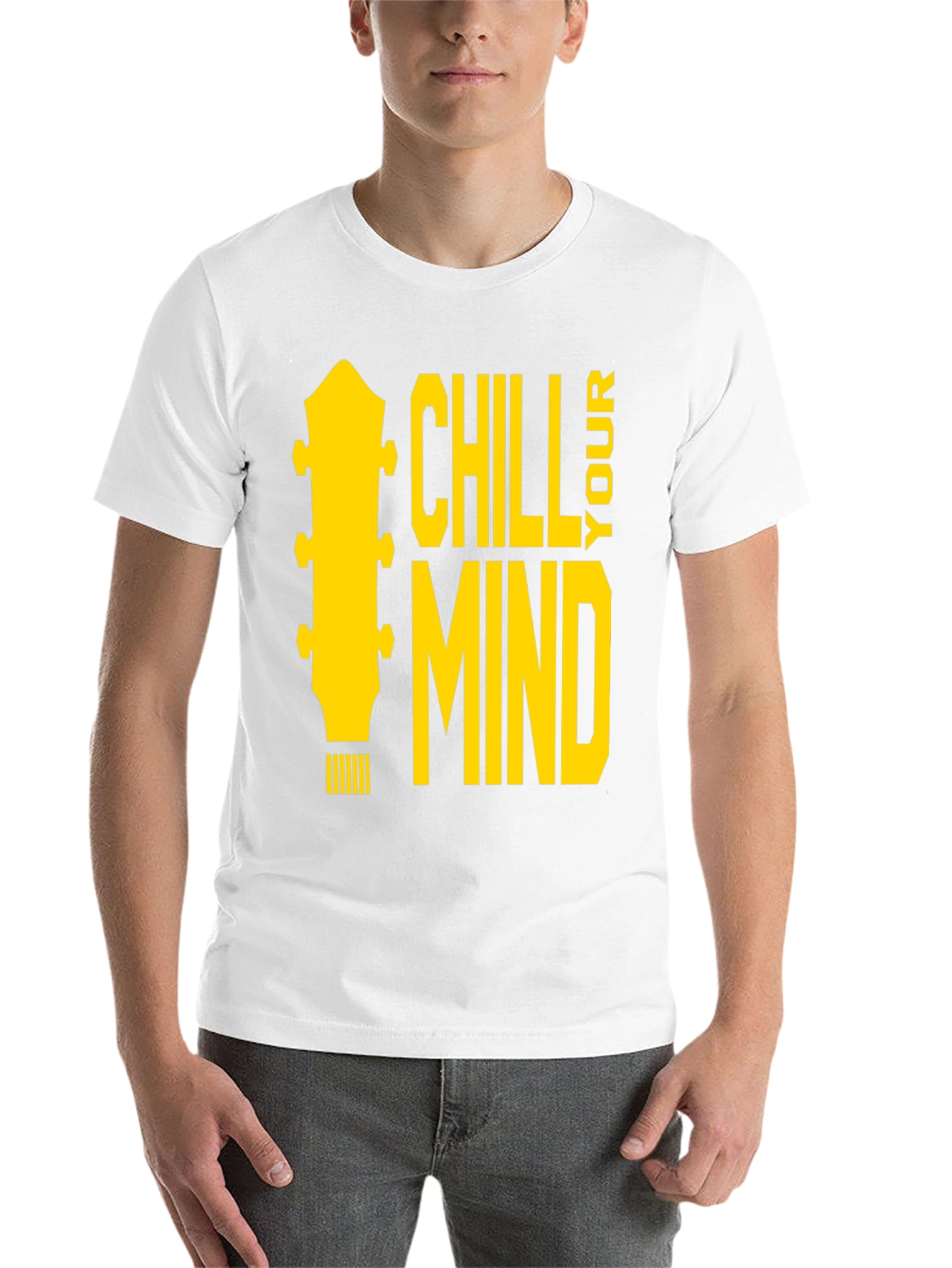 Black Chill Your Mind Graphic Tee - Black view 14