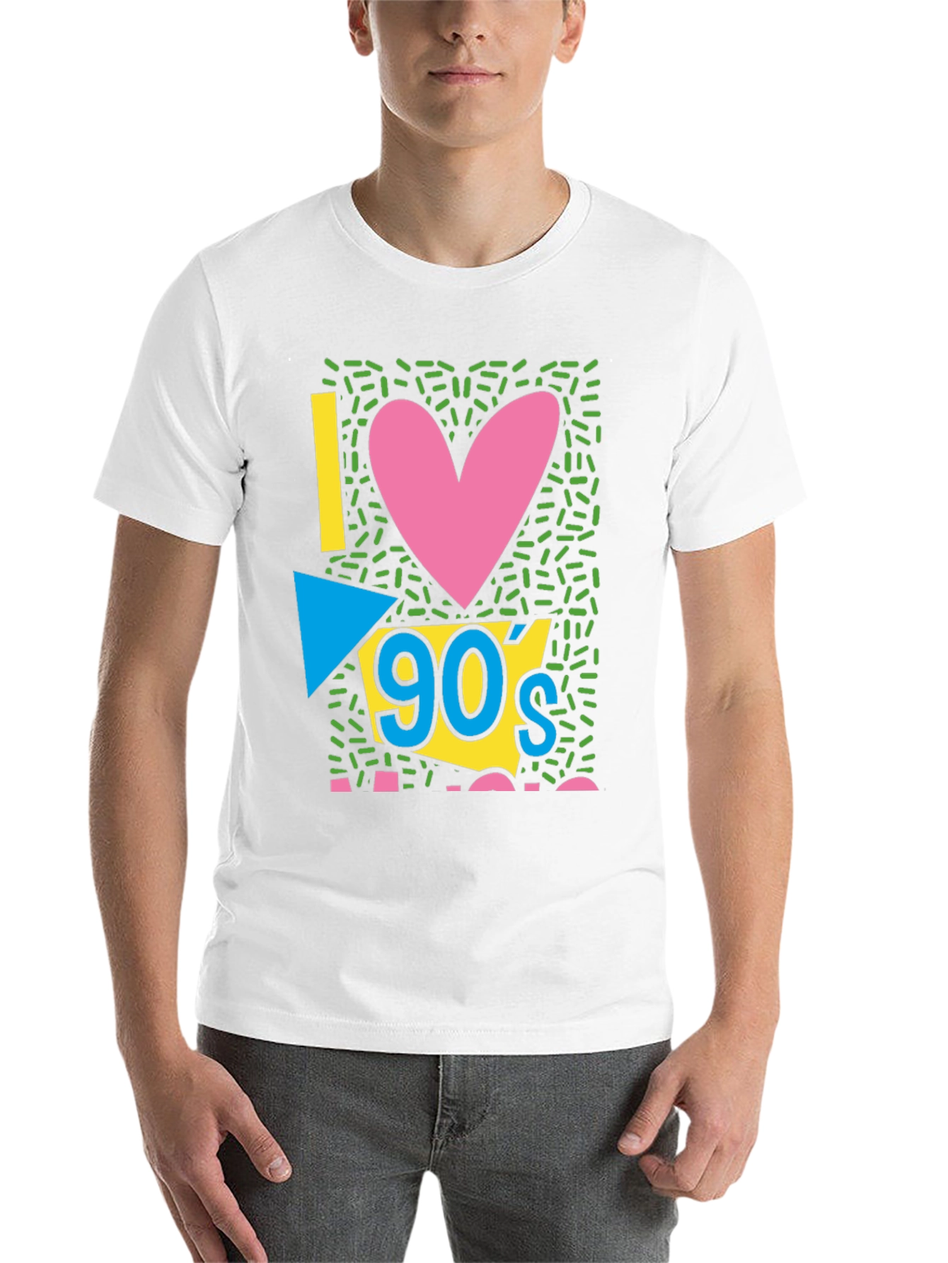 I Love the 90s Retro Graphic T-Shirt - 14
