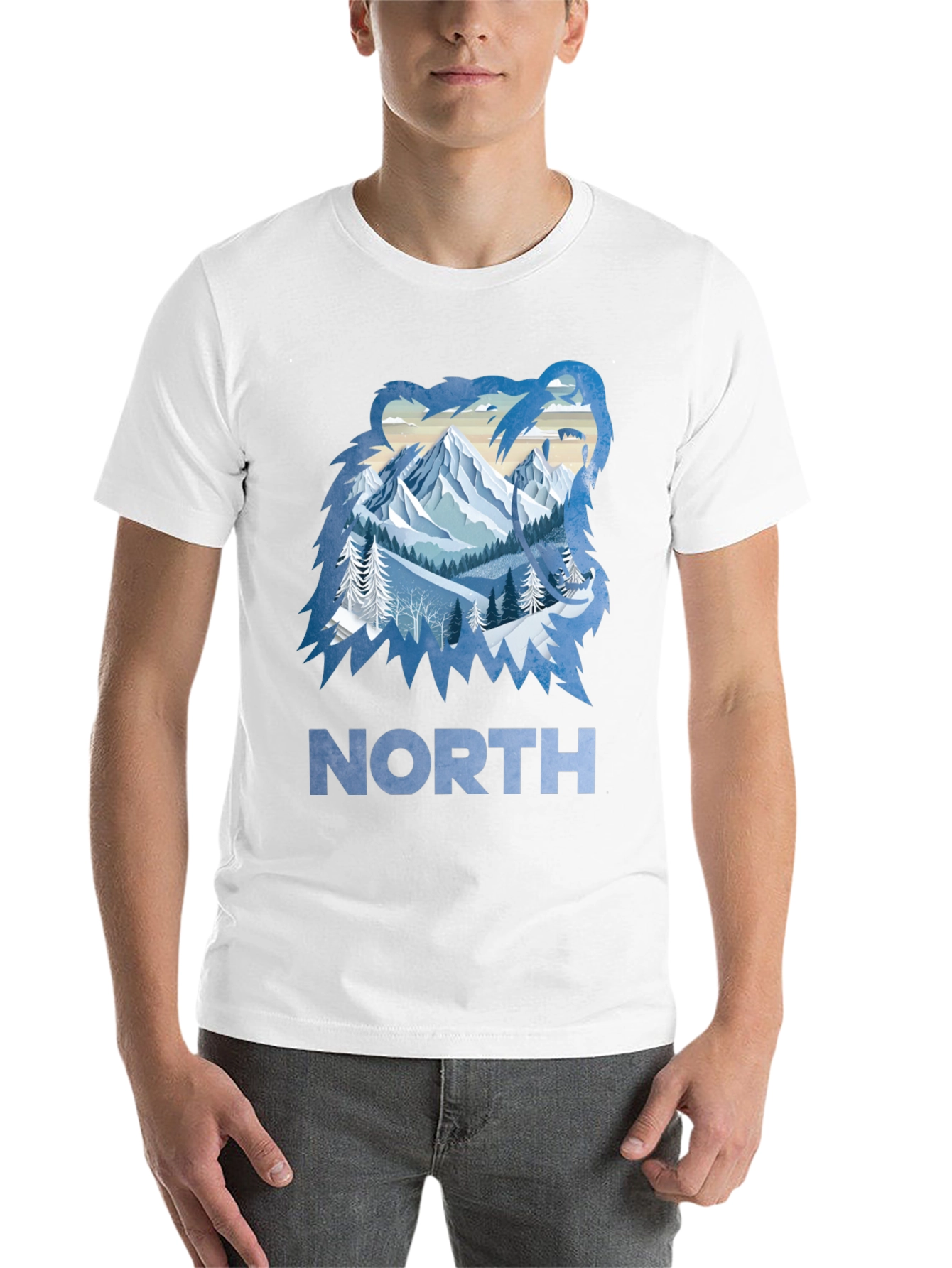 Black North Bear Graphic Tee view 14