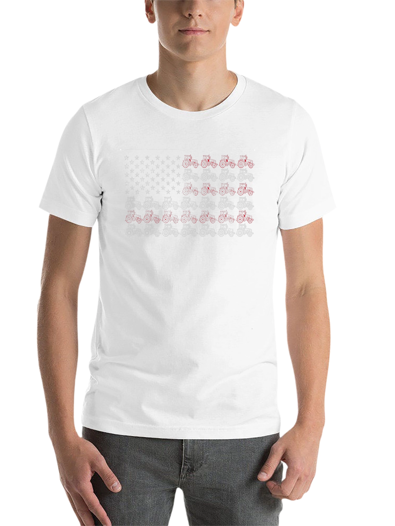 Tractor Flag Graphic Tee - 14