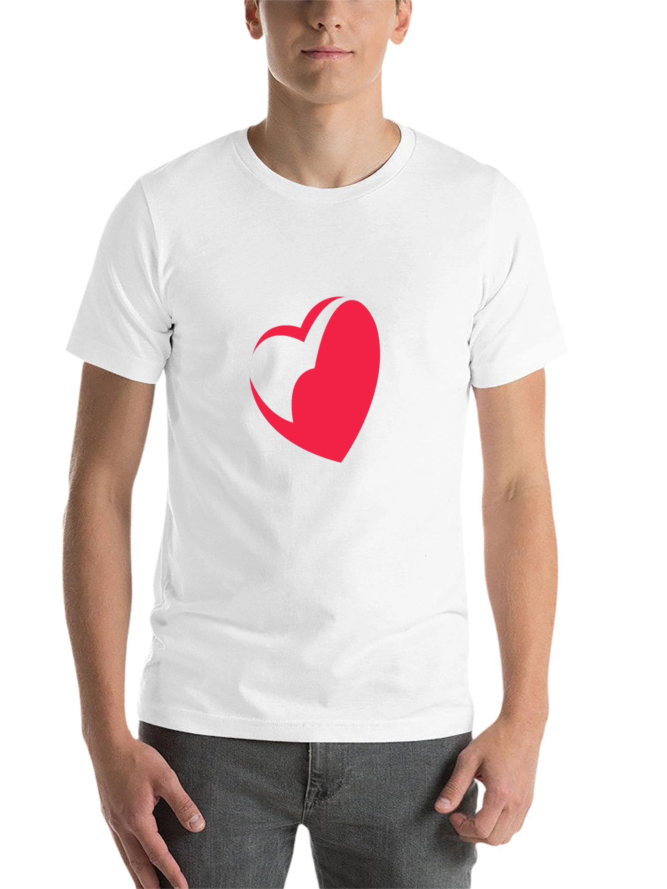 Black Heart Graphic Tee - Modern Style view 14