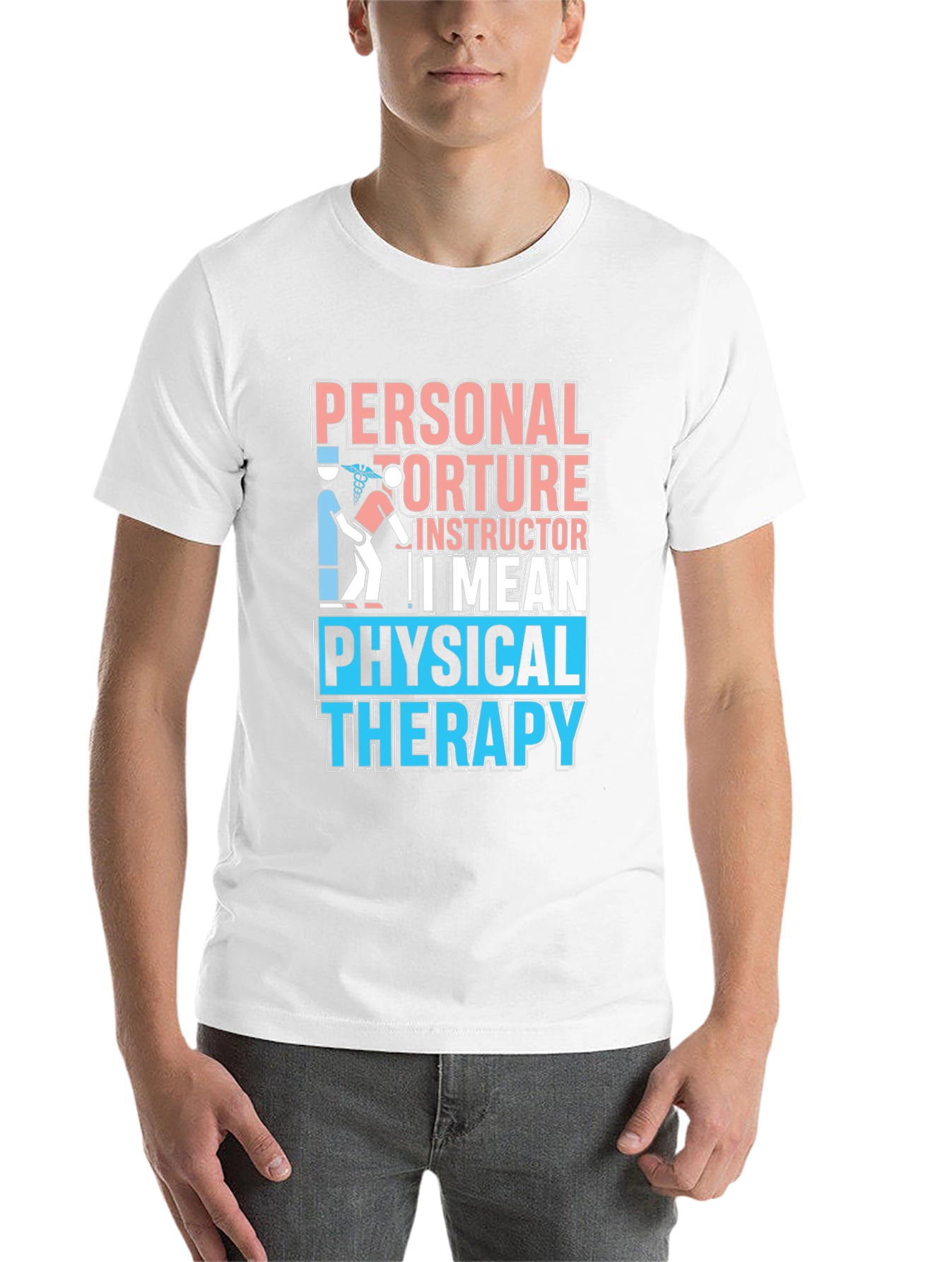 Black Personal Torture Instructor T-Shirt - Physical Therapy Tee view 14