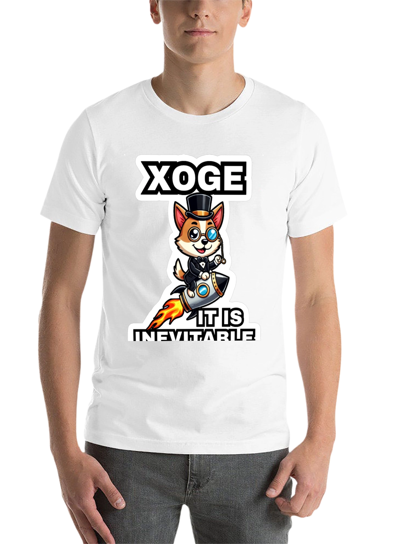 Black Xoge It Is Inevitable Black T-Shirt view 14