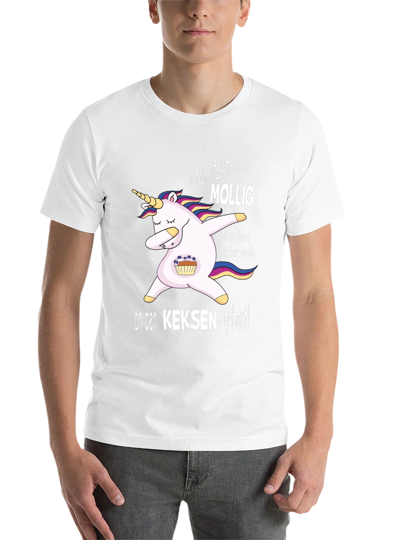 Black Unicorn Dab T-Shirt - Ich Bin Nicht Mollig view 14