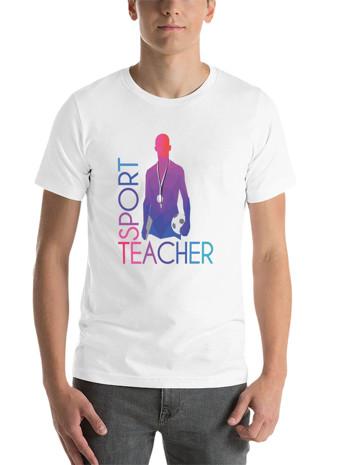 Black Sport Teacher Graphic Tee view 14