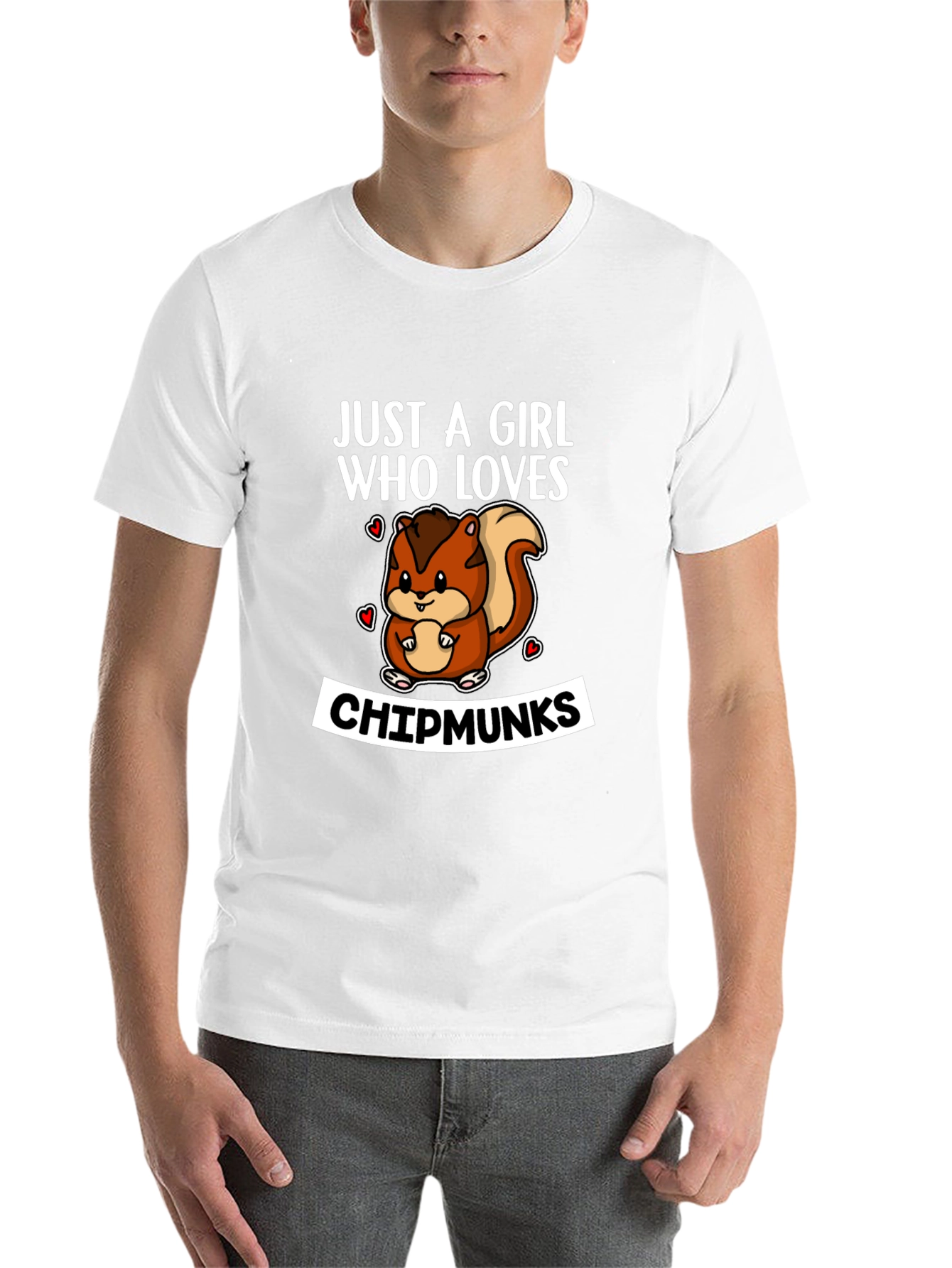 Black Girl Who Loves Chipmunks T-Shirt view 14