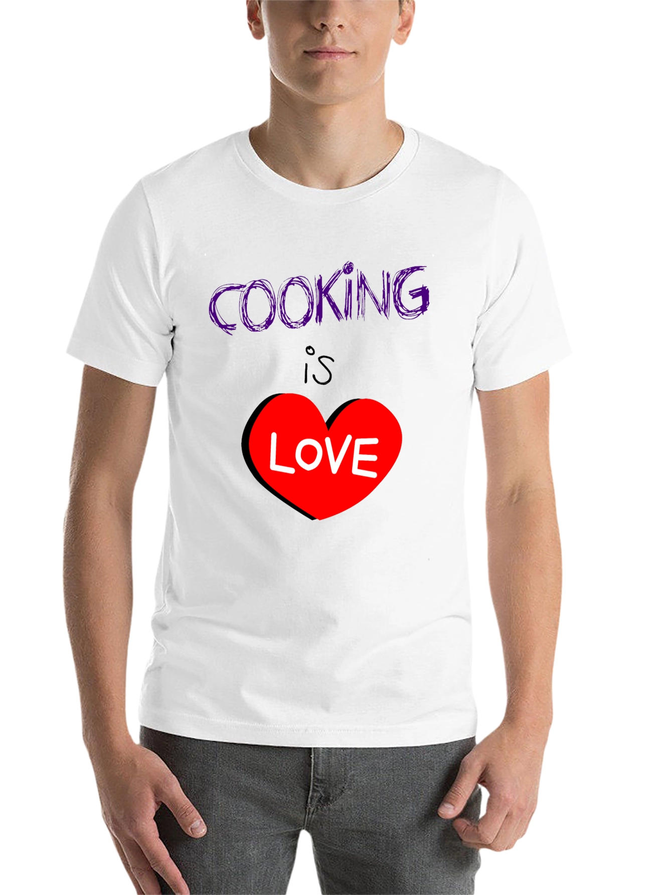 Black Cooking is Love T-Shirt - Stylish Graphic Tee view 14