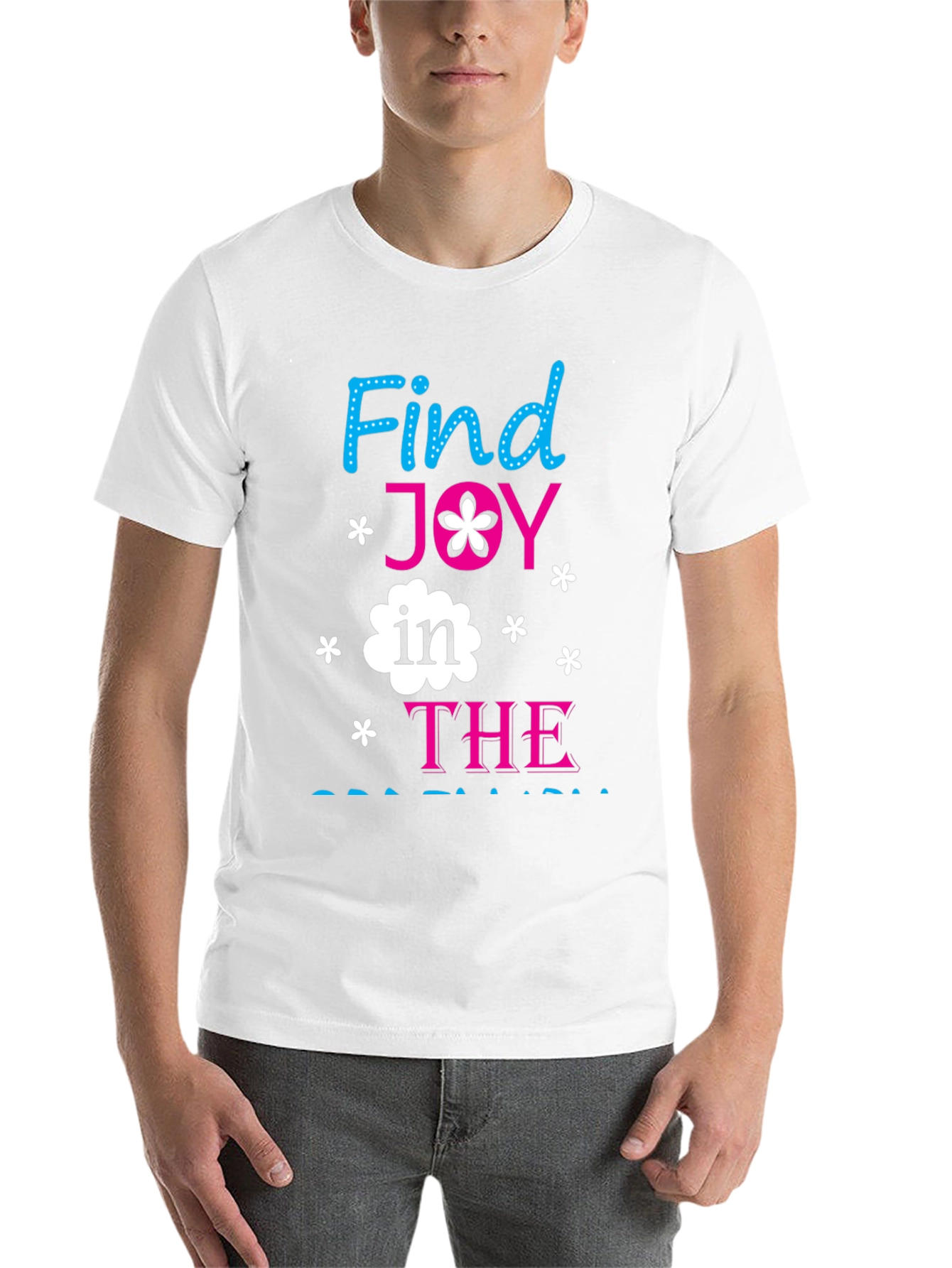 Black Find Joy in the Journey Graphic Tee view 14
