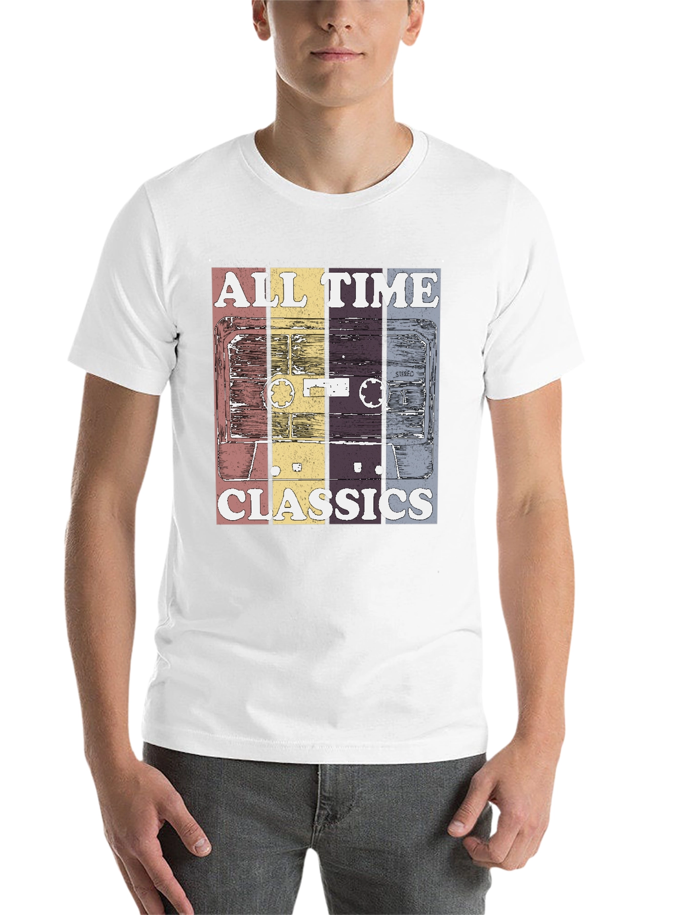 Black Retro "All Time Classics" Graphic Tee view 14
