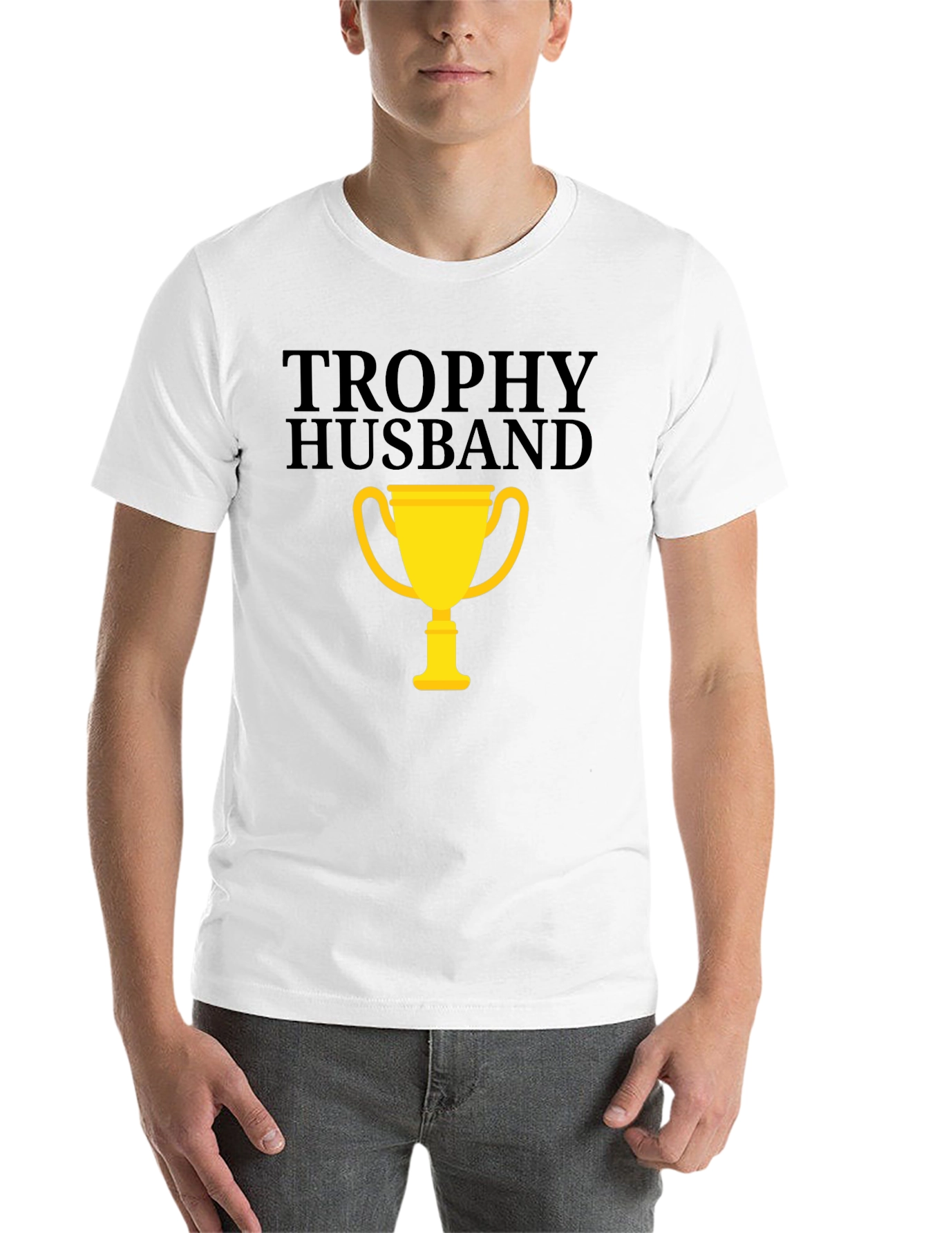 Black Trophy Husband Black Graphic Tee view 14