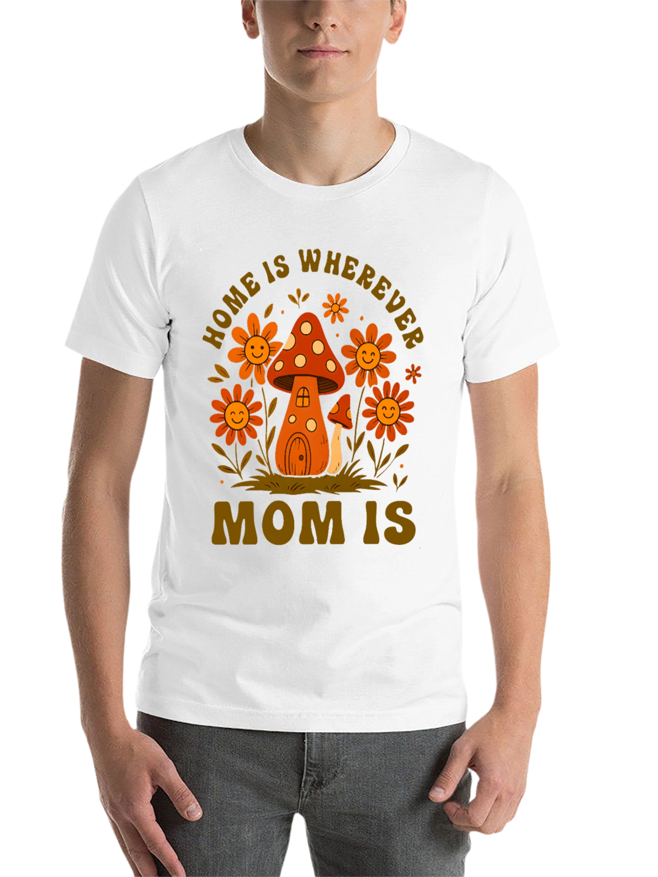 Black Home is Wherever Mom is T-Shirt view 14