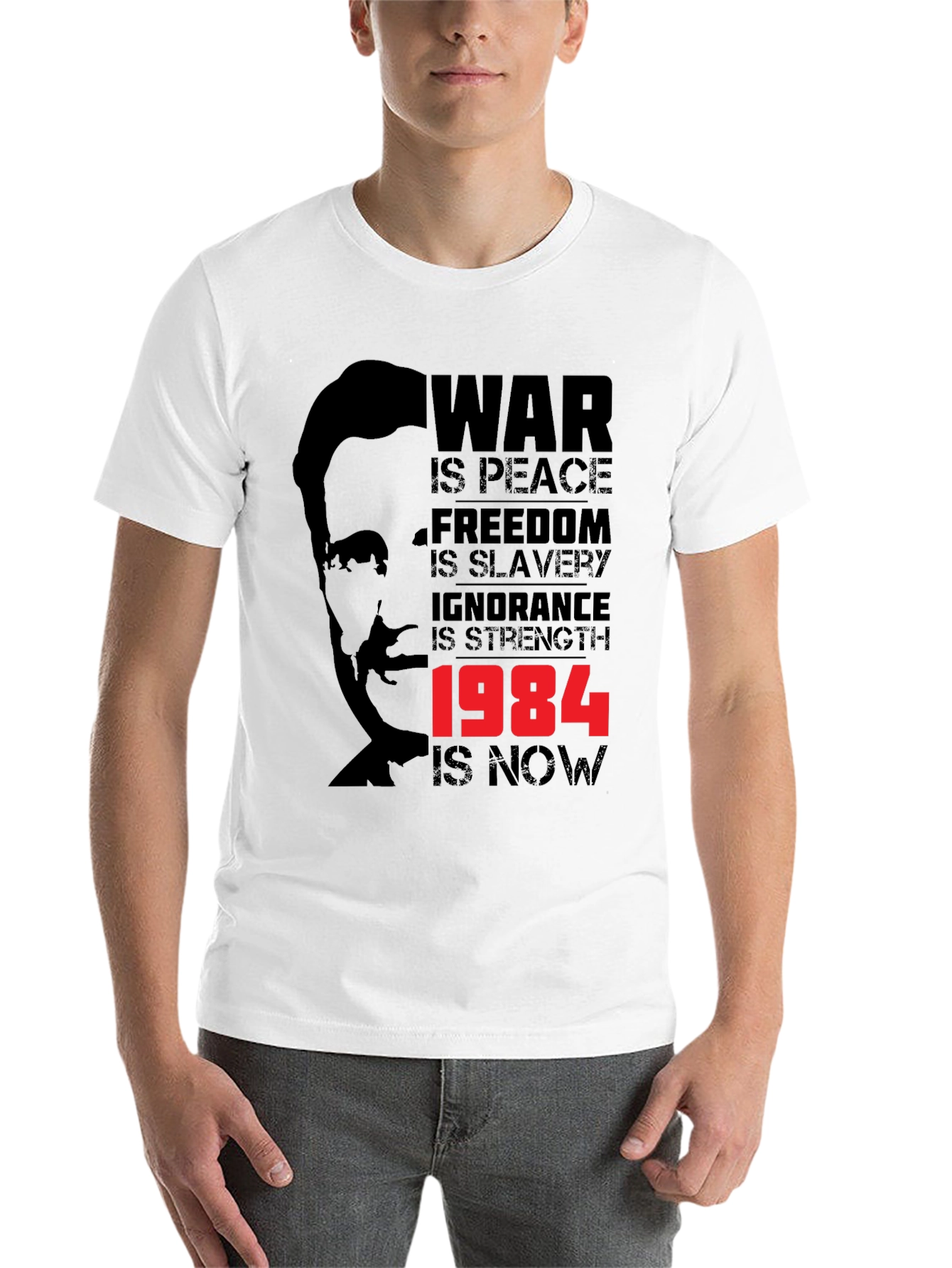 1984 Orwell T-Shirt - War is Peace - 14