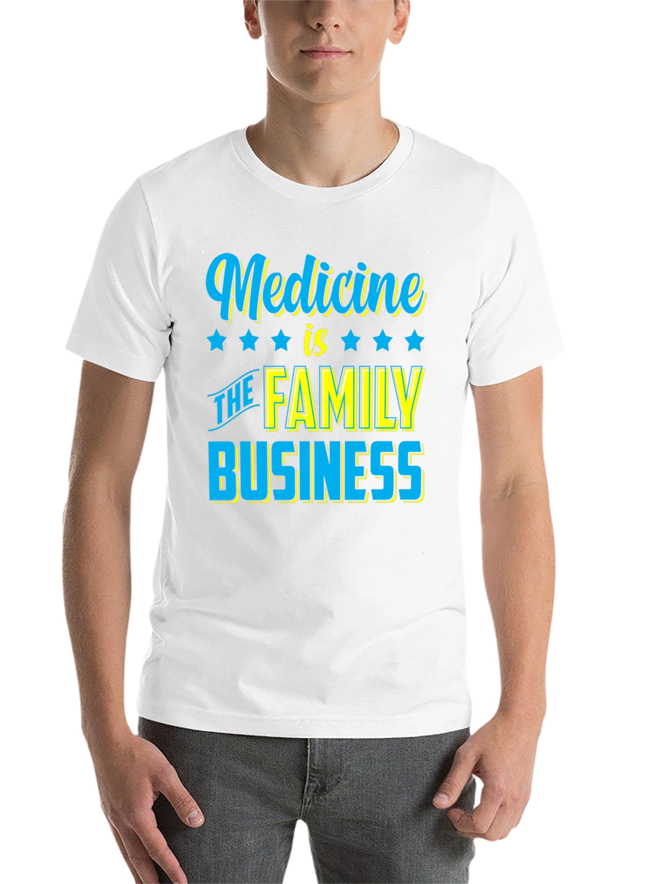 Black Medicine is The Family Business T-Shirt view 14