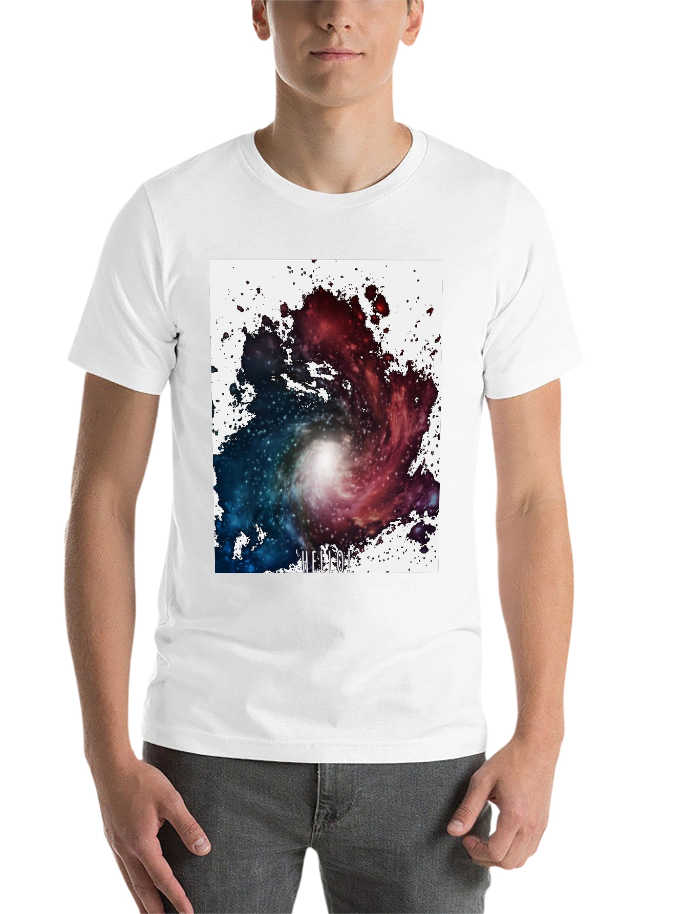 Black Nebula Graphic T-Shirt - Unique Galaxy Design view 14